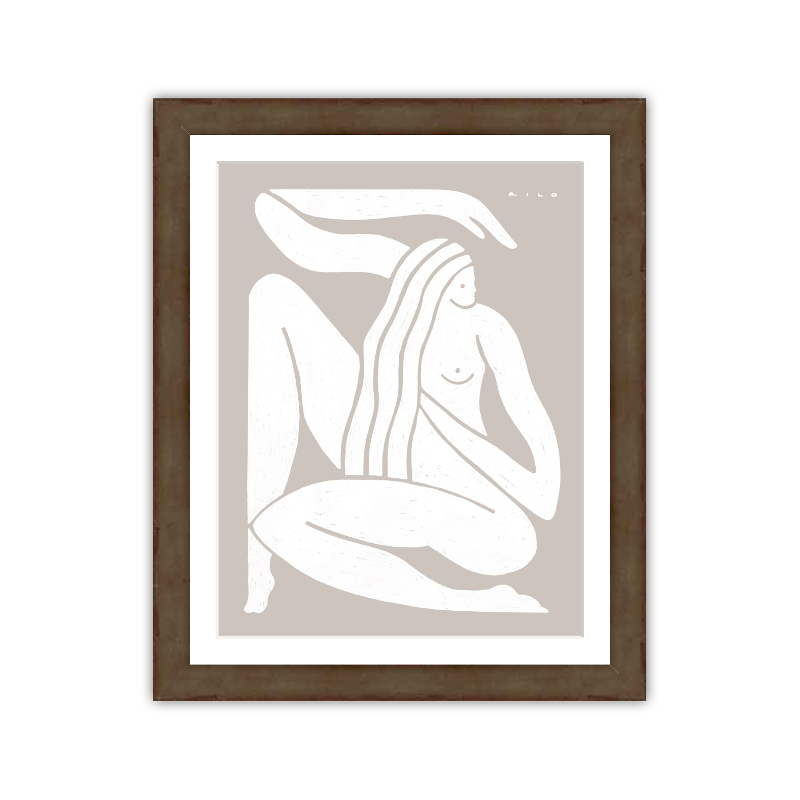 "Bathing Woman" (12 x 15 in)