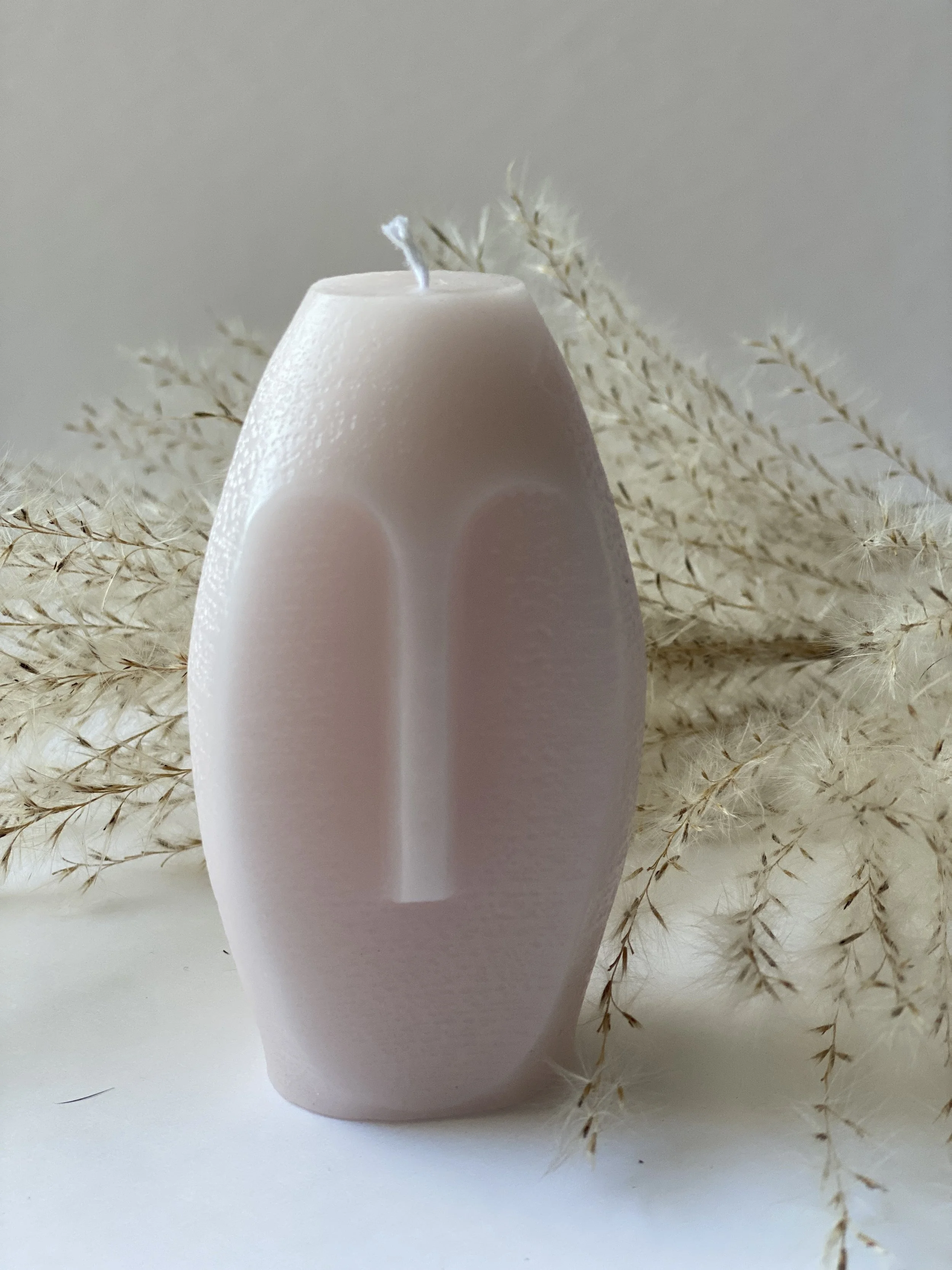 Gypsum Nordic Facials oval beeswax trendy candles