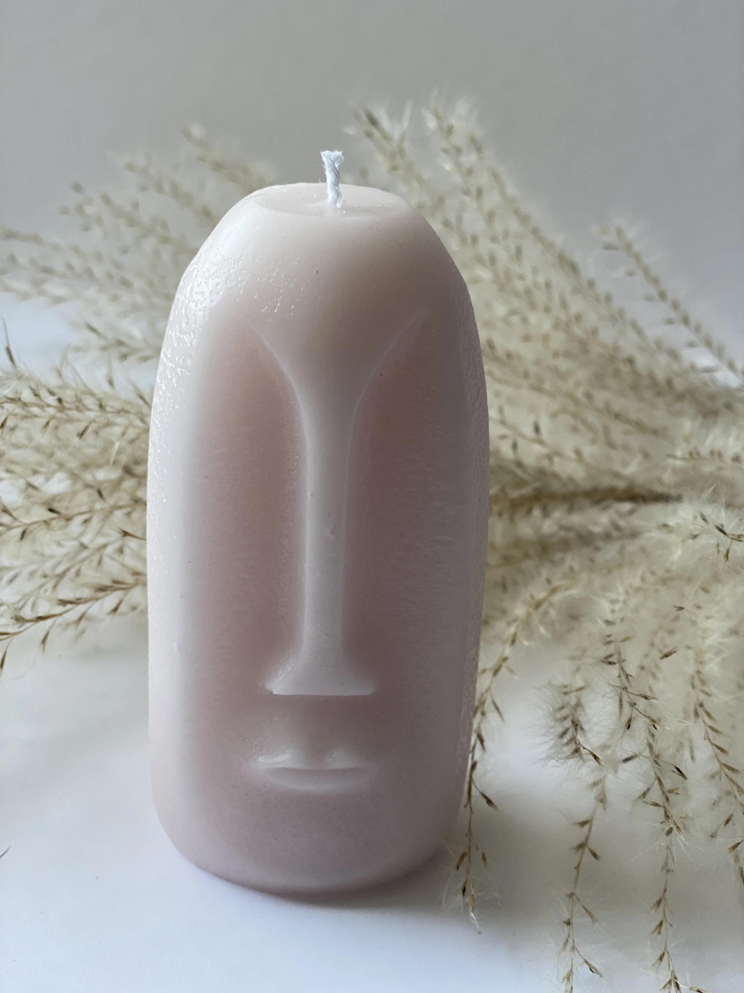 Gypsum Nordic Facials tall beeswax trendy candles
