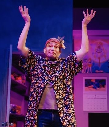 Rudy Guerrero as "Unk" in CUCKOO EDIBLE MAGIC at SFBATCO. (Photo: Alexa Trevino)