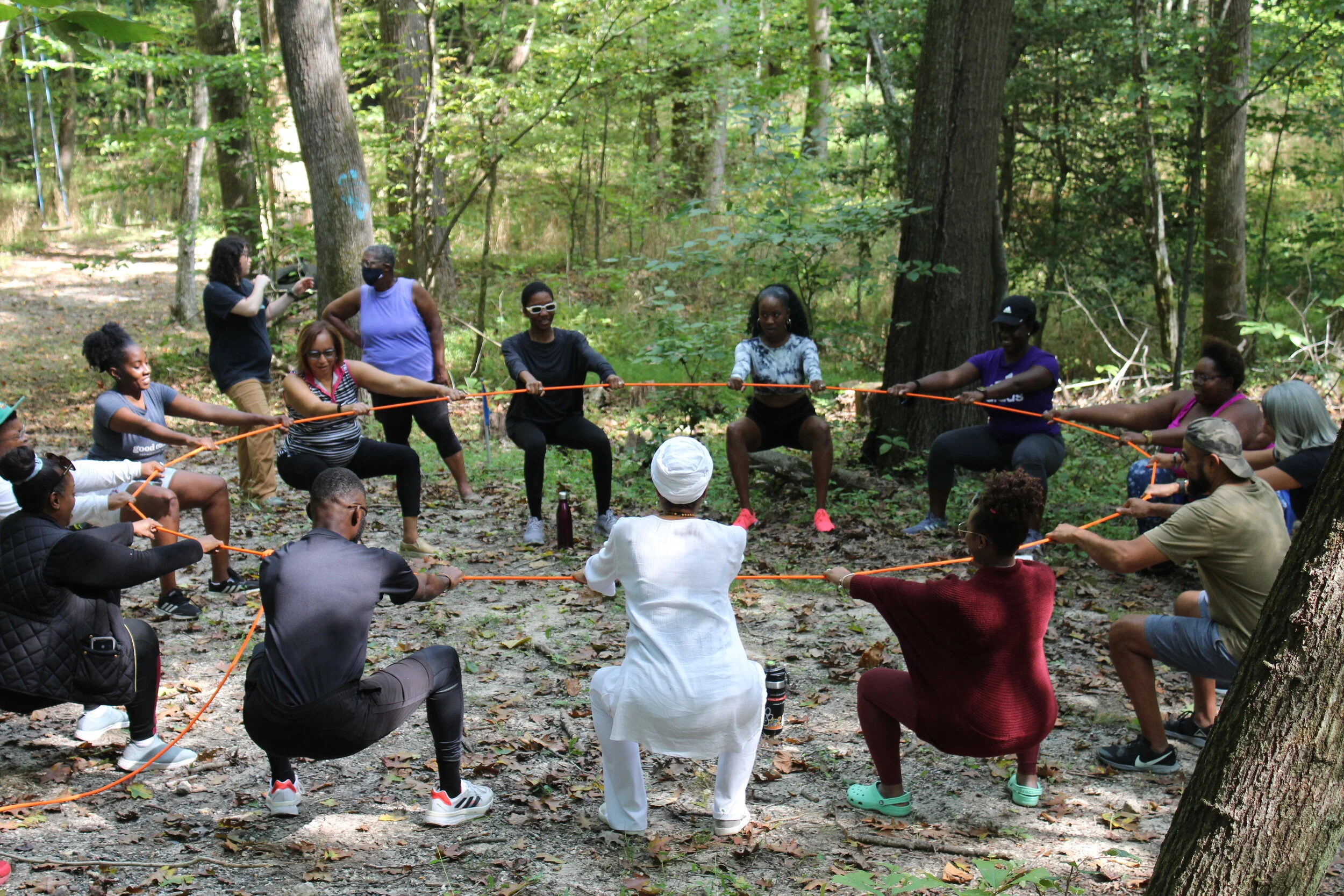 Team Building to Hummingbird Campsite 