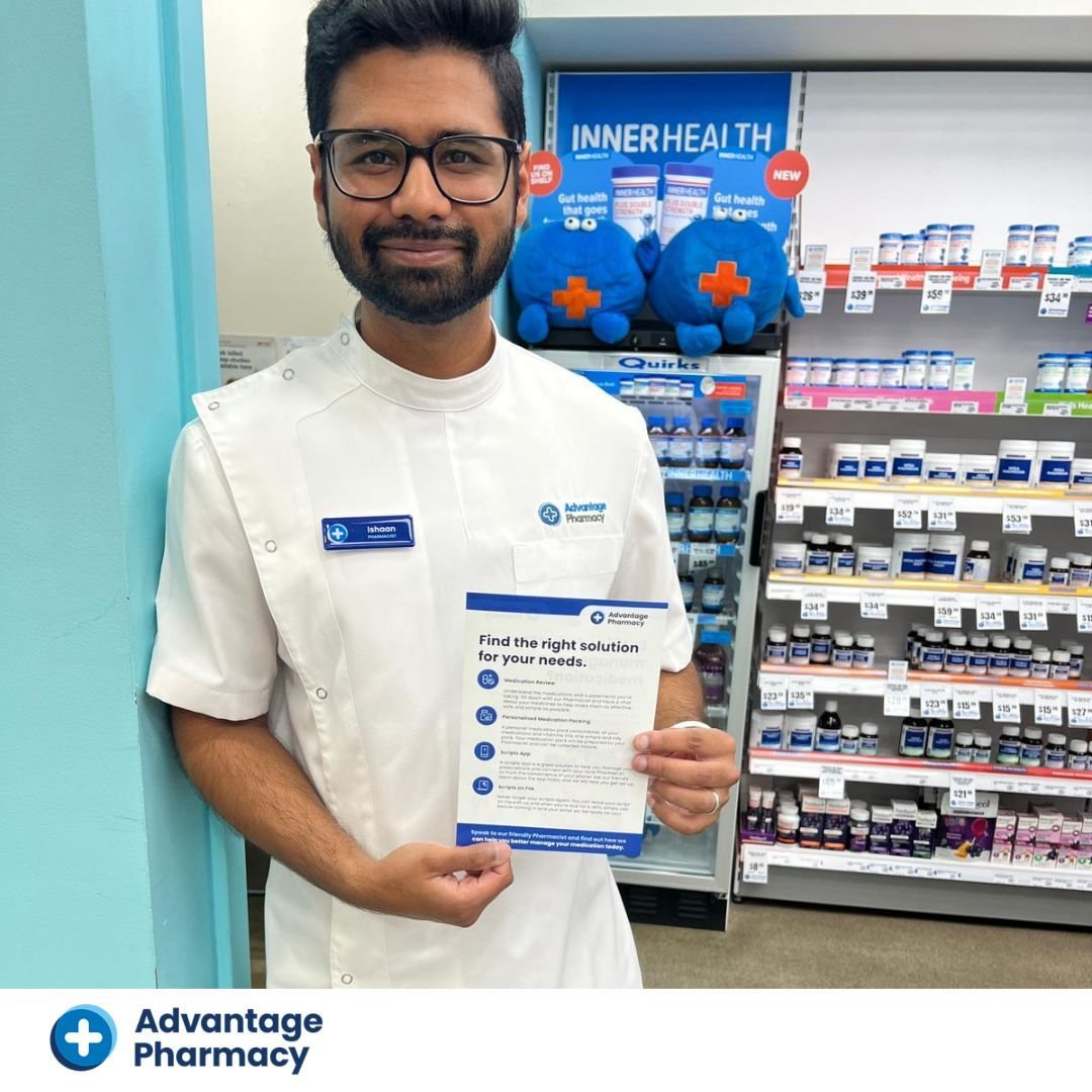 Did you know that we offer a range of health services here at High Wycombe Advantage! 💙

Some of these include: 
👉 Vaccinations
👉 Sleep Study
👉 Blood Pressure
👉 MedsCheck 
👉 Certificates
👉 Diabetes
👉 Asthma
👉 MedAdvisor
👉 Medication Managem