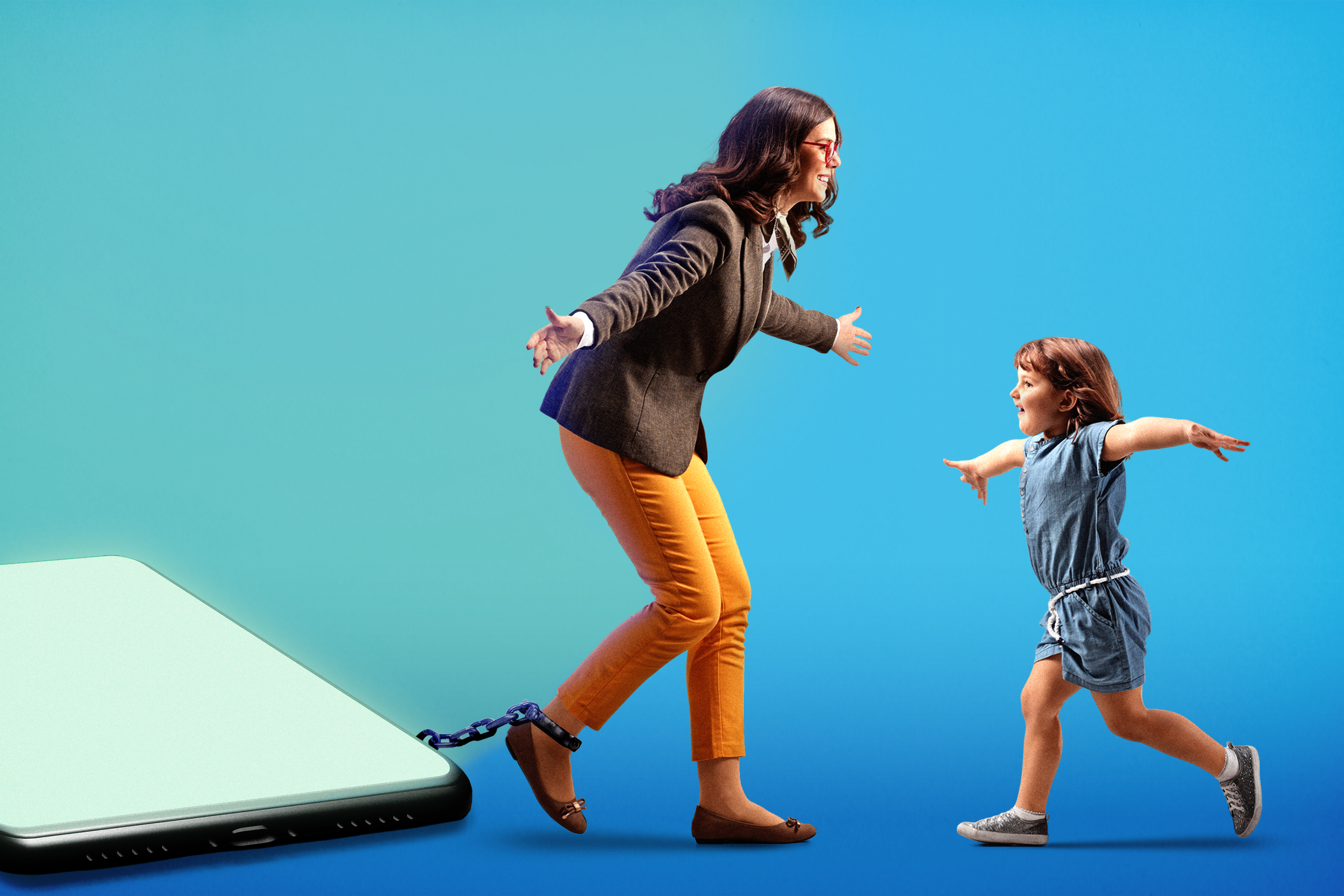 My toddler asked what I was looking at. The answer changed how I parent.