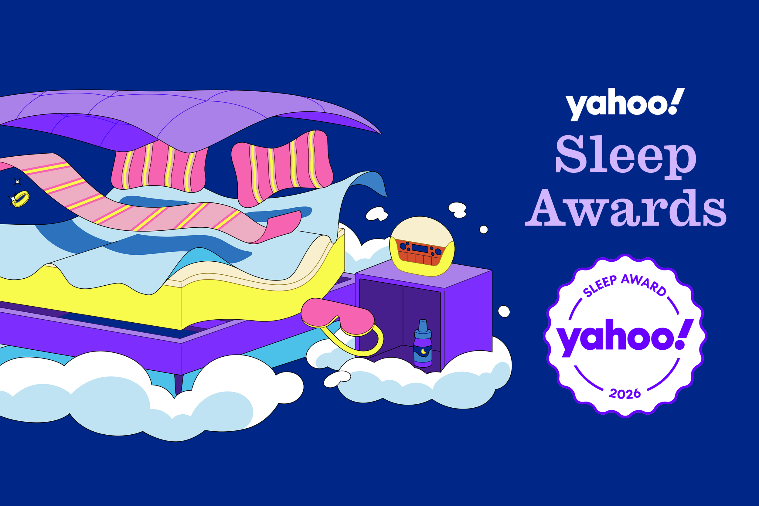 Yahoo Sleep Awards (Yahoo); Illustration by Jiaqi Wang