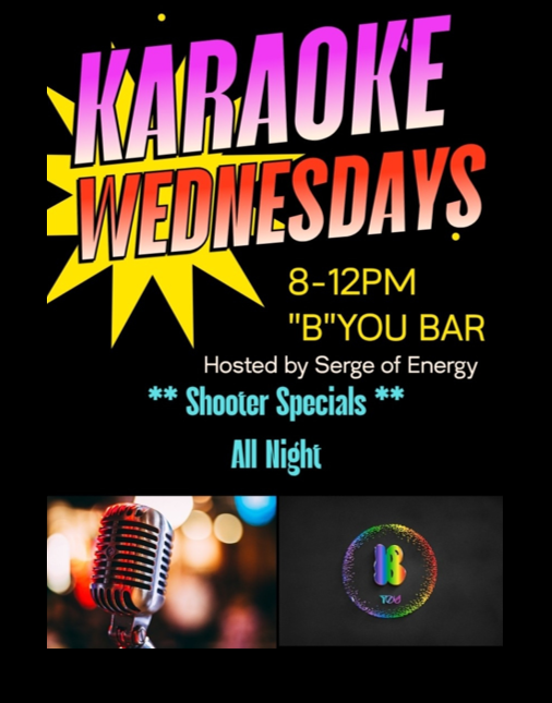 Wednesday Queeroke by Be You bar 