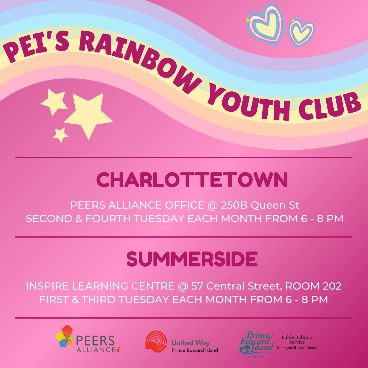 Rainbow Youth Club - Summerside
