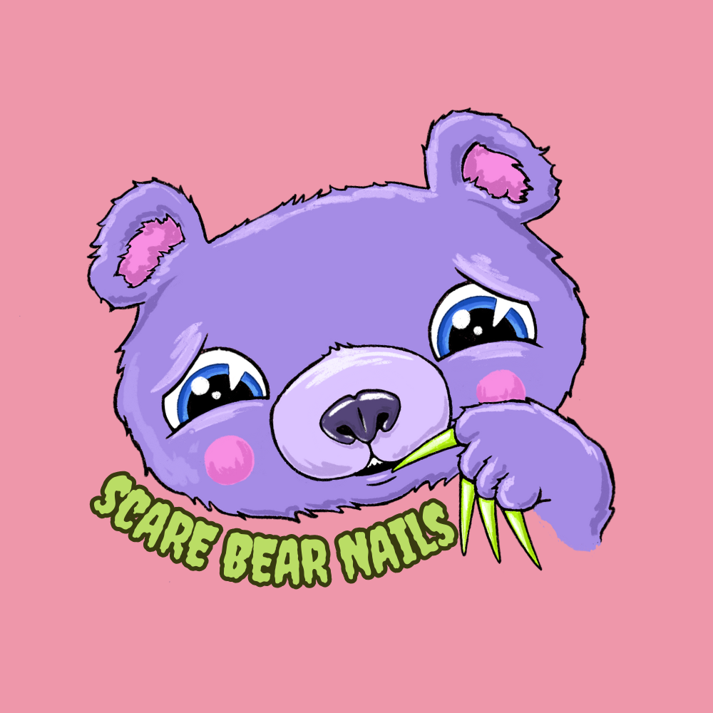 Scare Bear Nails