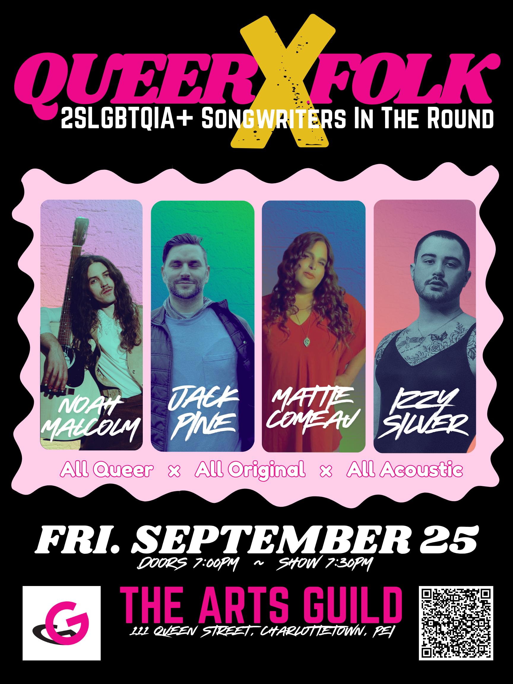 QUEER X FOLK: 2SLGBTQIA+ Songwriters in the Round