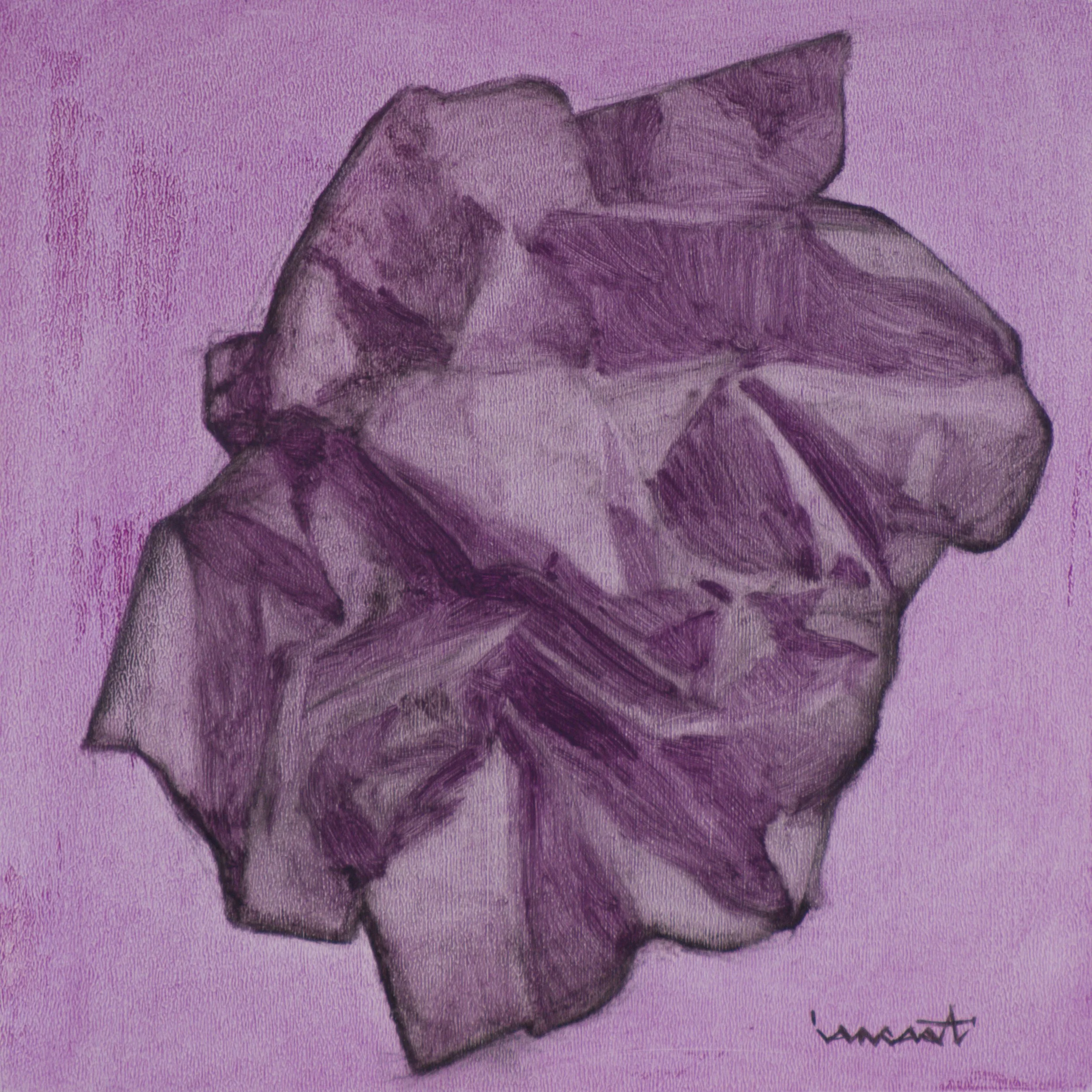 "Study in Imperfection #8". Oil on wood panel. 6x6 inches. Available in Shop.