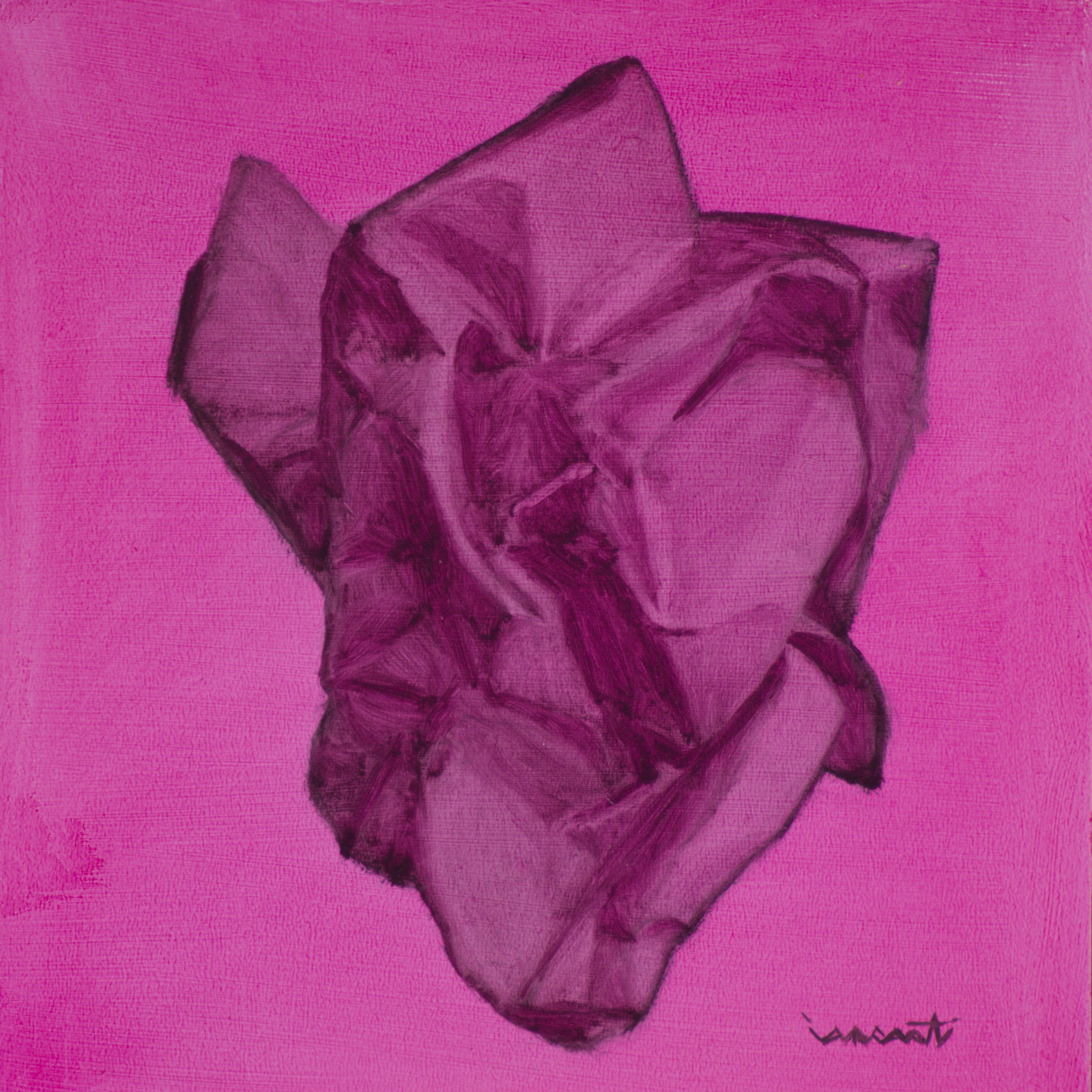 "Study in Imperfection #5". Oil on wood panel. 6x6 inches. Available in Shop.