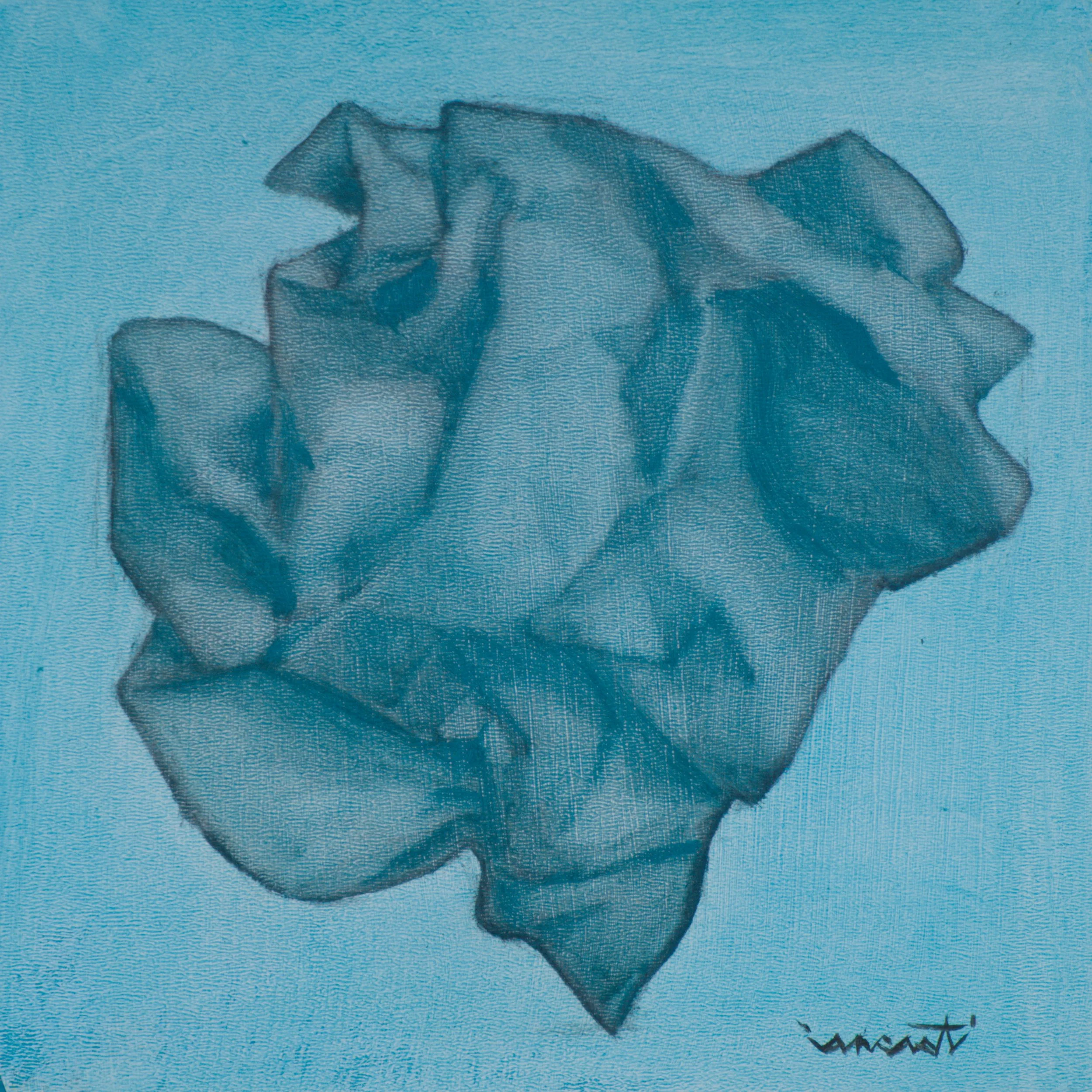 "Study in Imperfection #1". Oil on wood panel. 6x6 inches. Available in Shop.