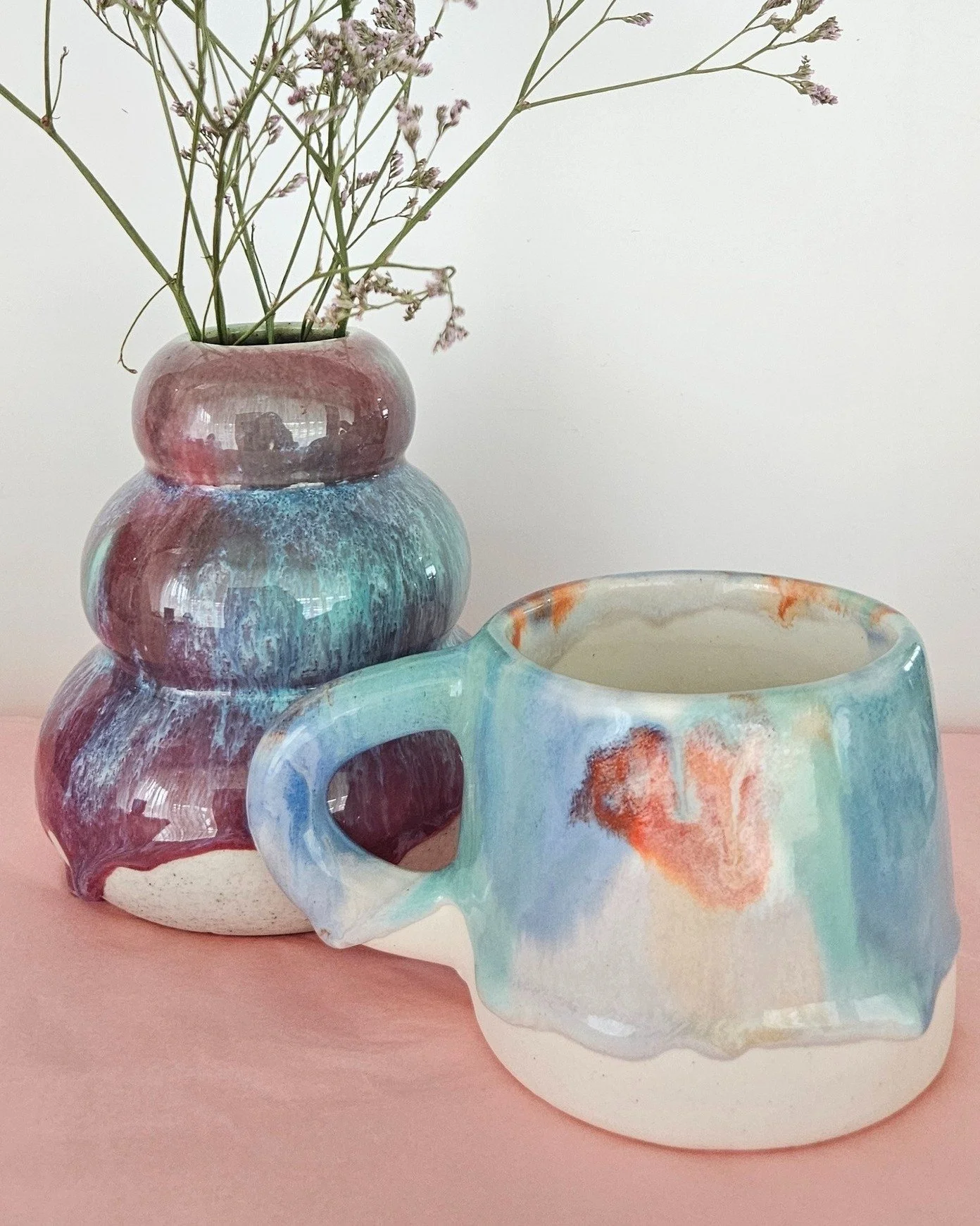If you could pick ONE image and take the products home. 
Which one would you choose?

A little peek at what&rsquo;s currently in store 🌸
Handmade ceramics, jewellery, scrunchies, little gifts and plenty of pieces you probably won&rsquo;t find anywhe