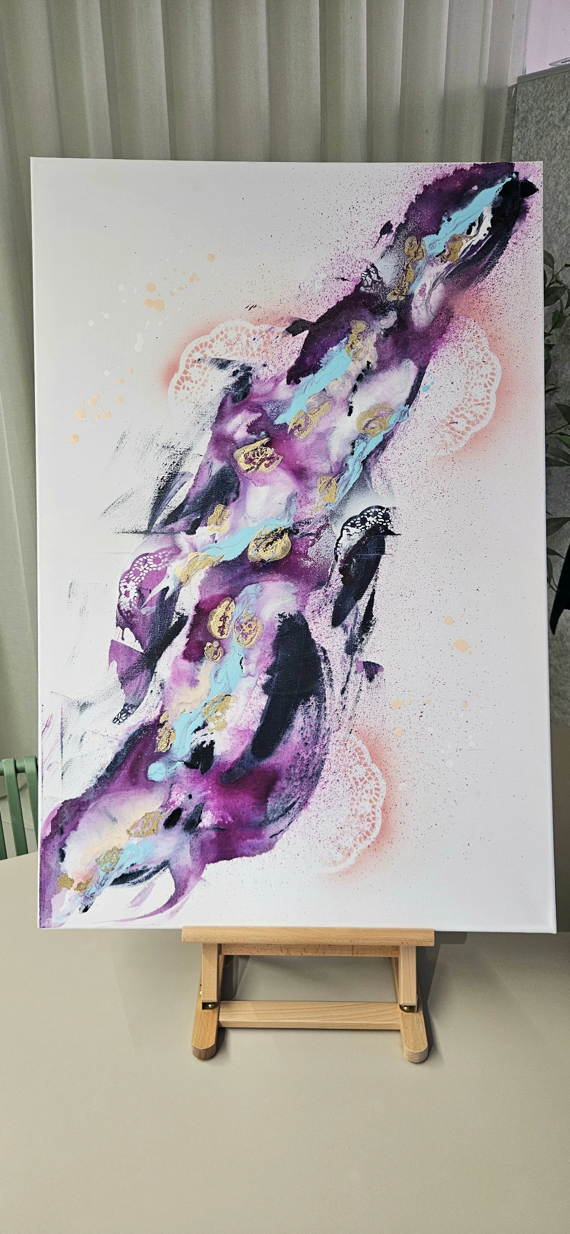 Fluid art with Delvene Lacey