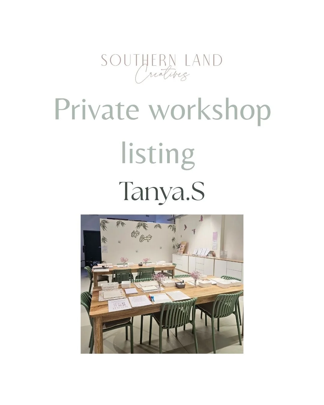Private Hens workshop Tanya. S