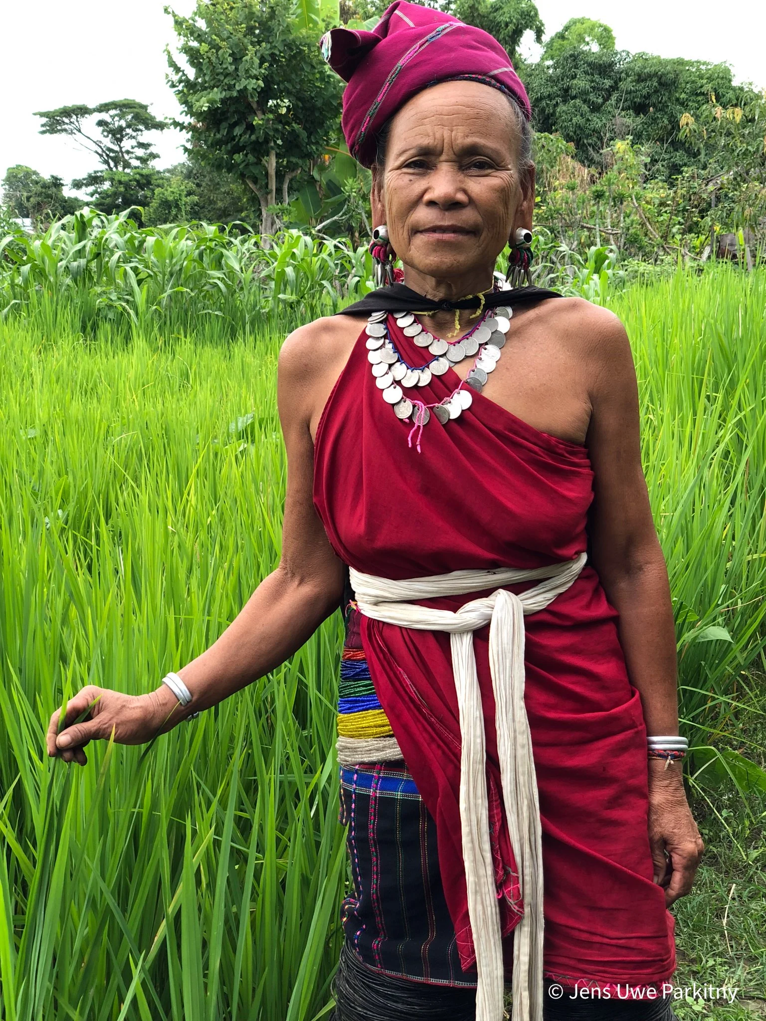 Kayah woman, Daw Dema Gyi, Kayah State, Myanmar, 2017