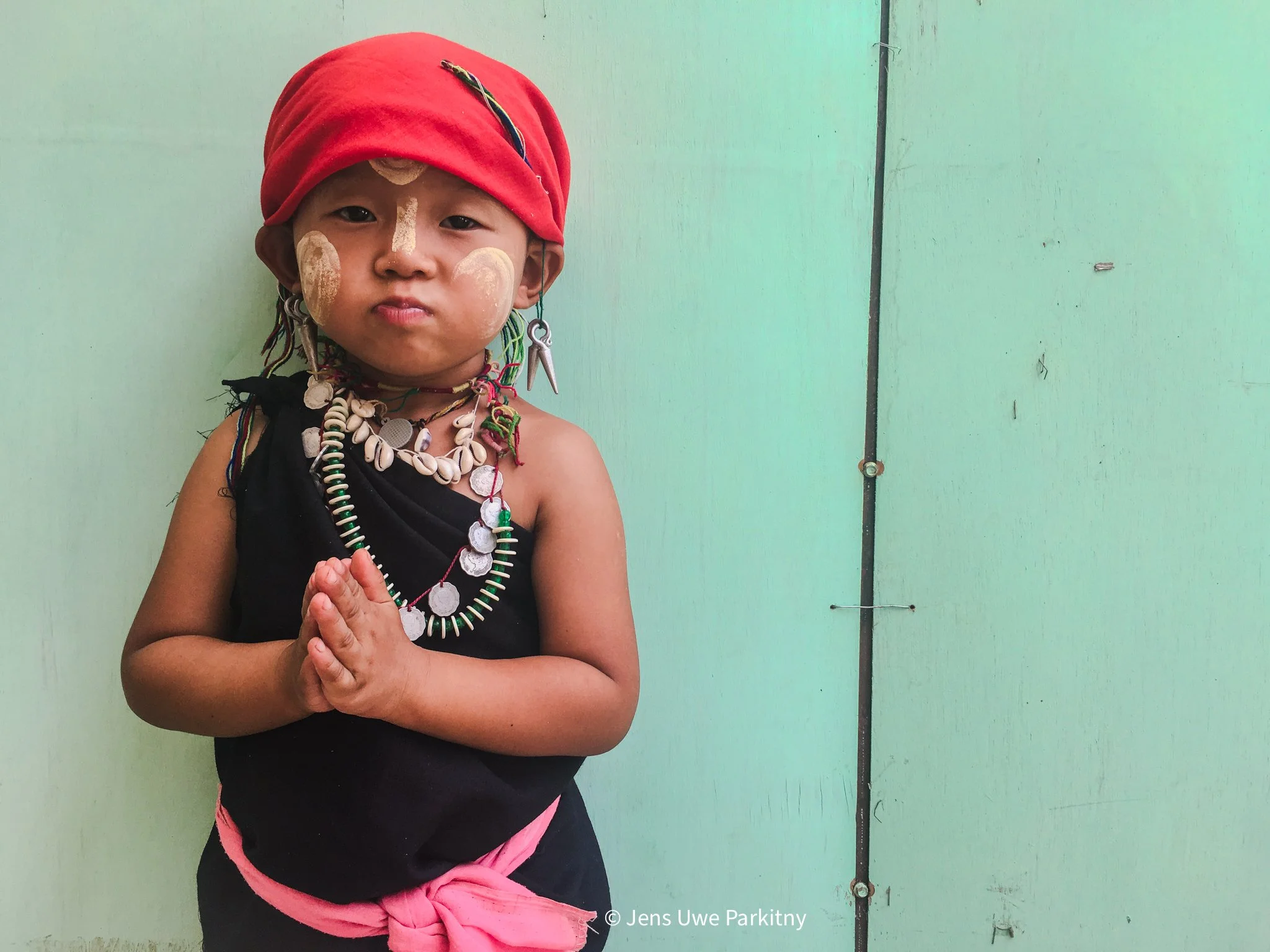 Kayan child, Loikaw, Kayah State, Myanmar, 2017