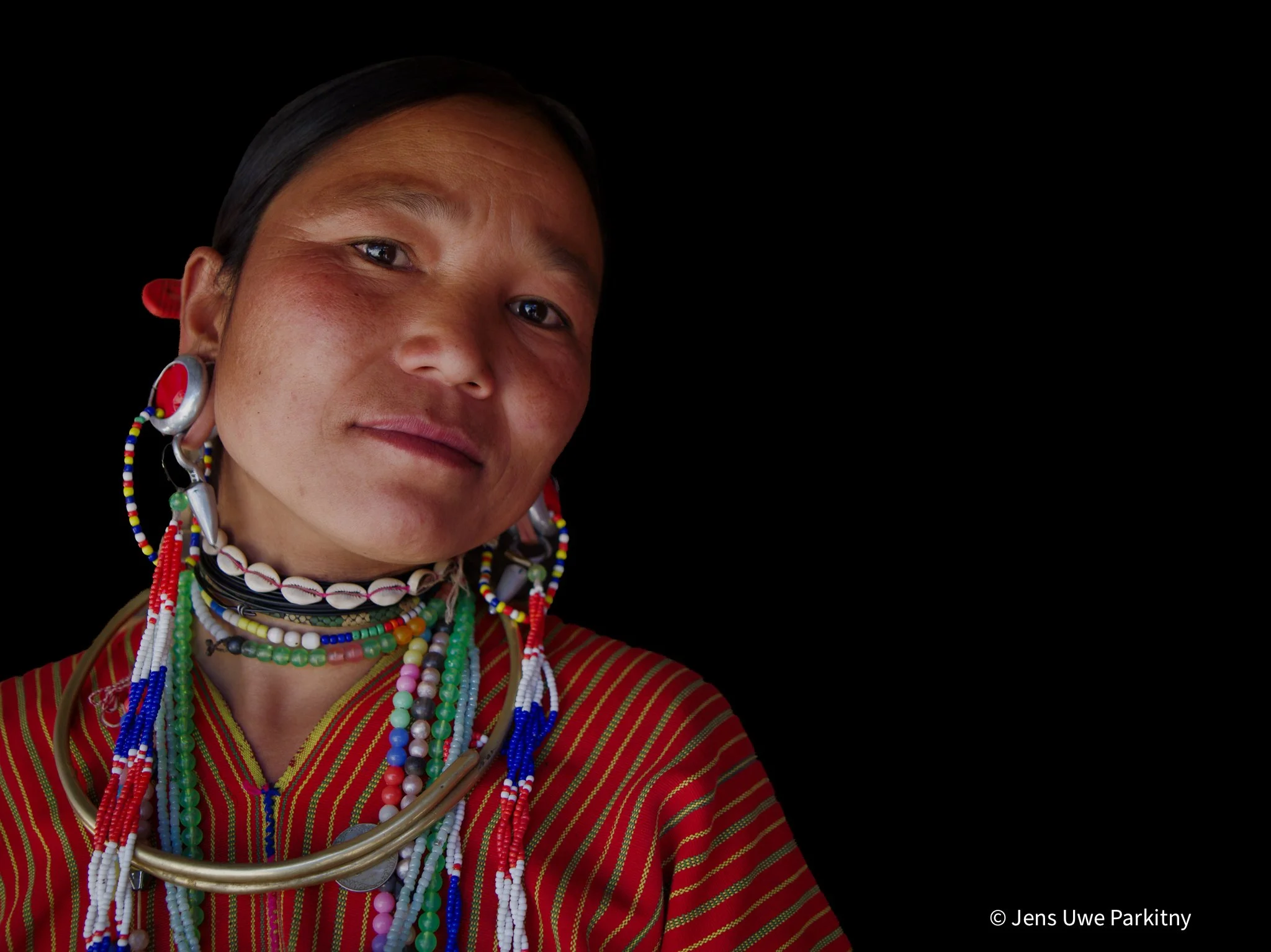 Kayaw girl, Kayah State, Myanmar, January 2016