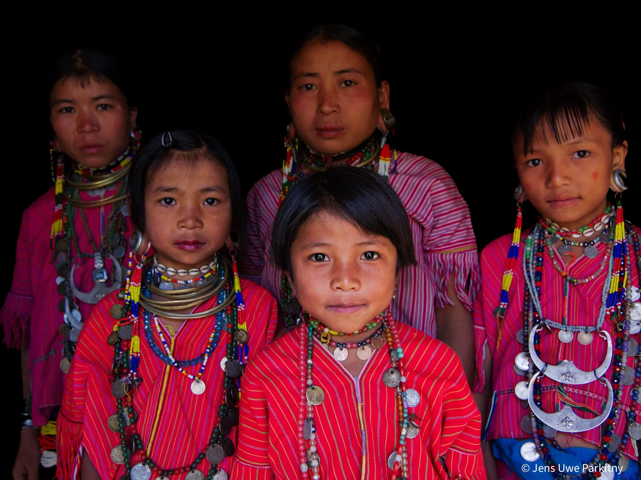 Kayaw children, Kayah State, Myanmar, 2016