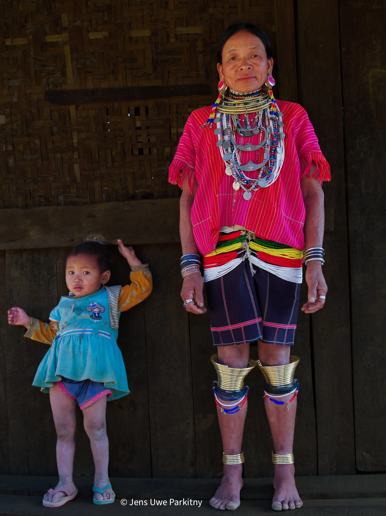 Kayaw woman, Kayah State, Myanmar,  January 2016
