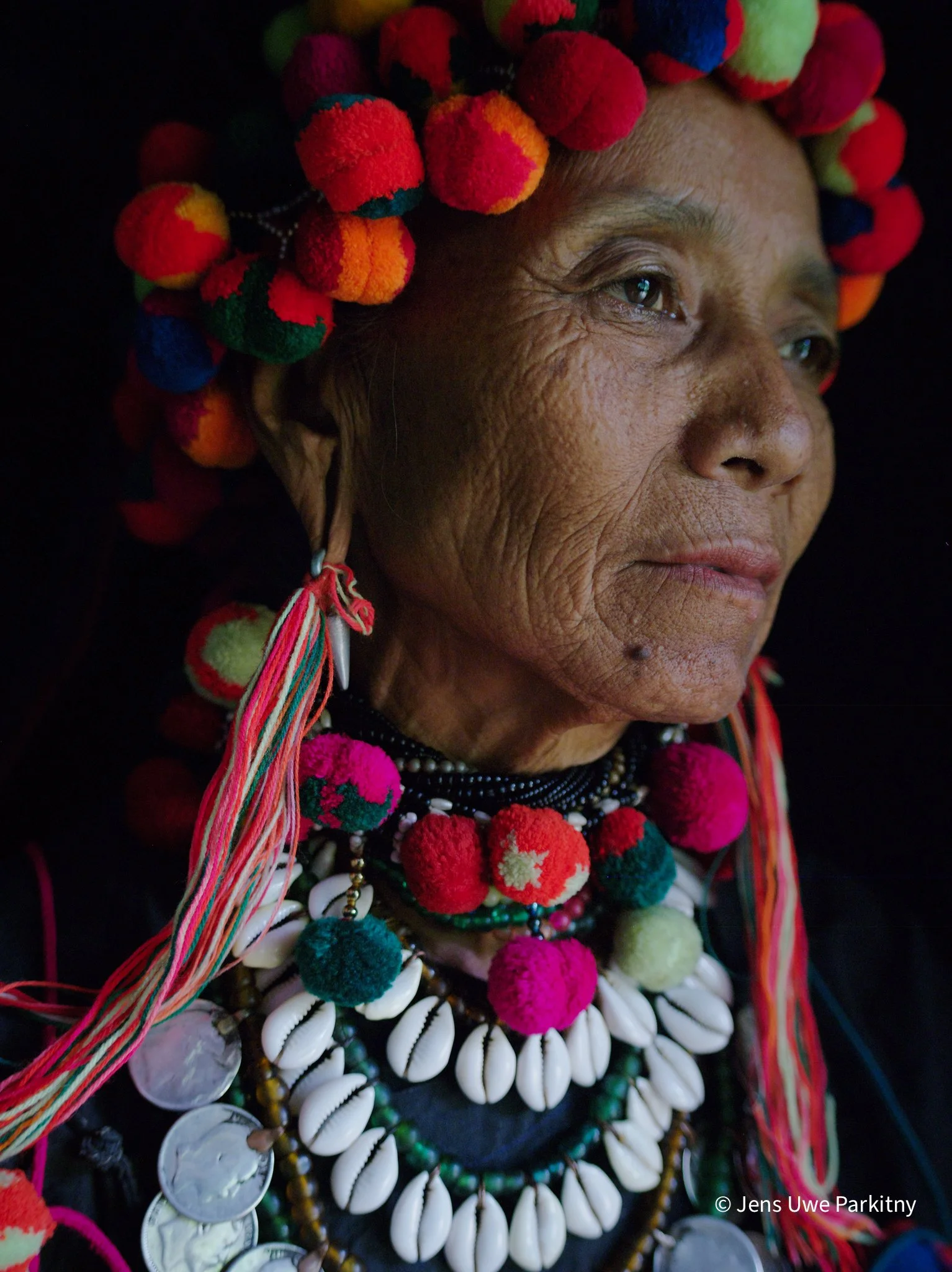 Yinbaw elder, Kayah State, Myanmar