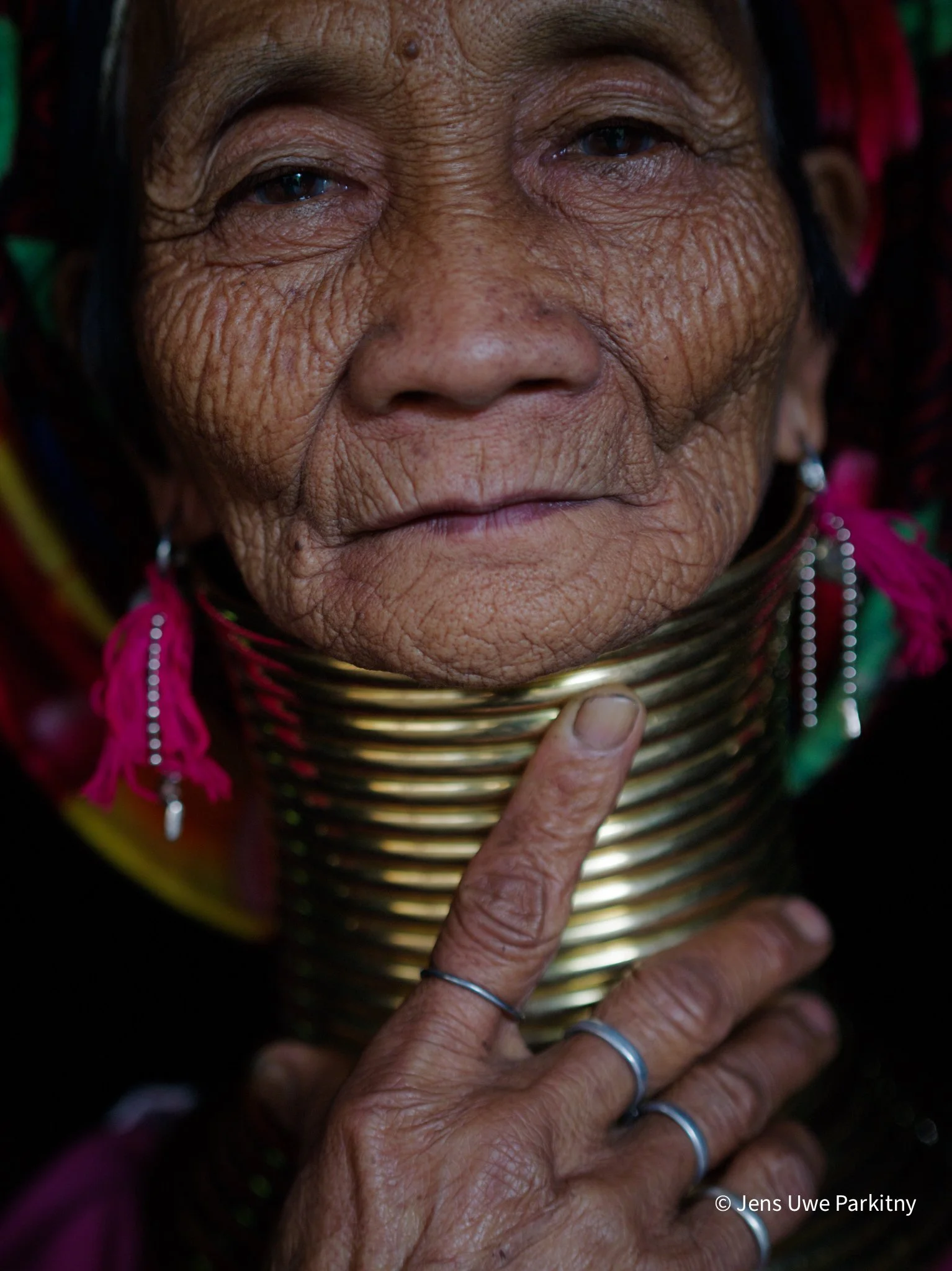 Kayan (aka Padaung) elder, Kayah State, Myanmar