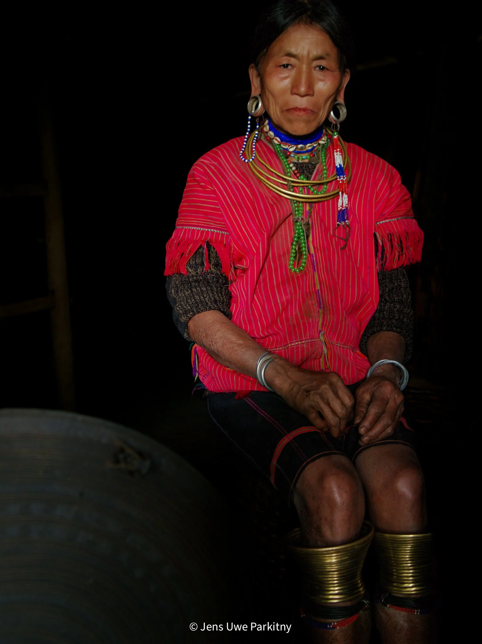 Kayaw elder, Kayah State, Myanmar,  January 2016