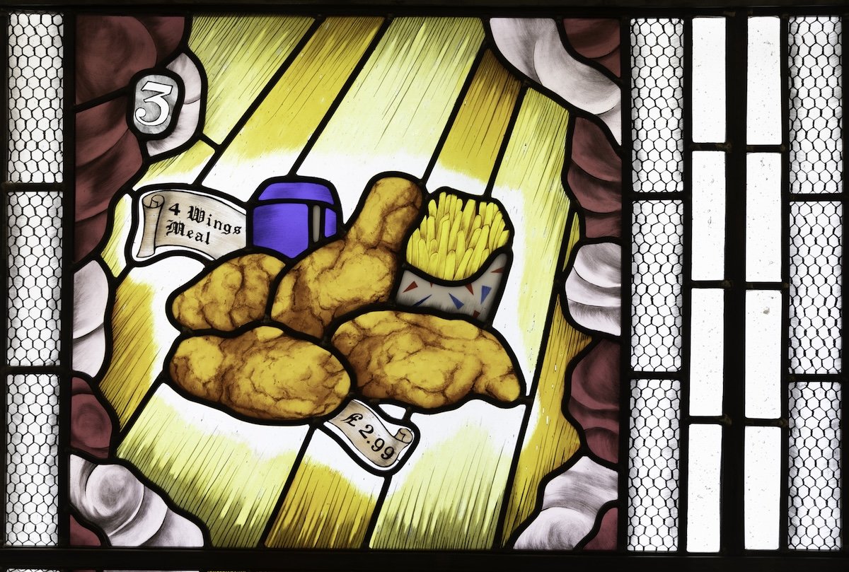 Jack Hirons, 'Chicken is King', 2024. Detail IV. Copyright the artist. Courtesy OOF Gallery.jpg