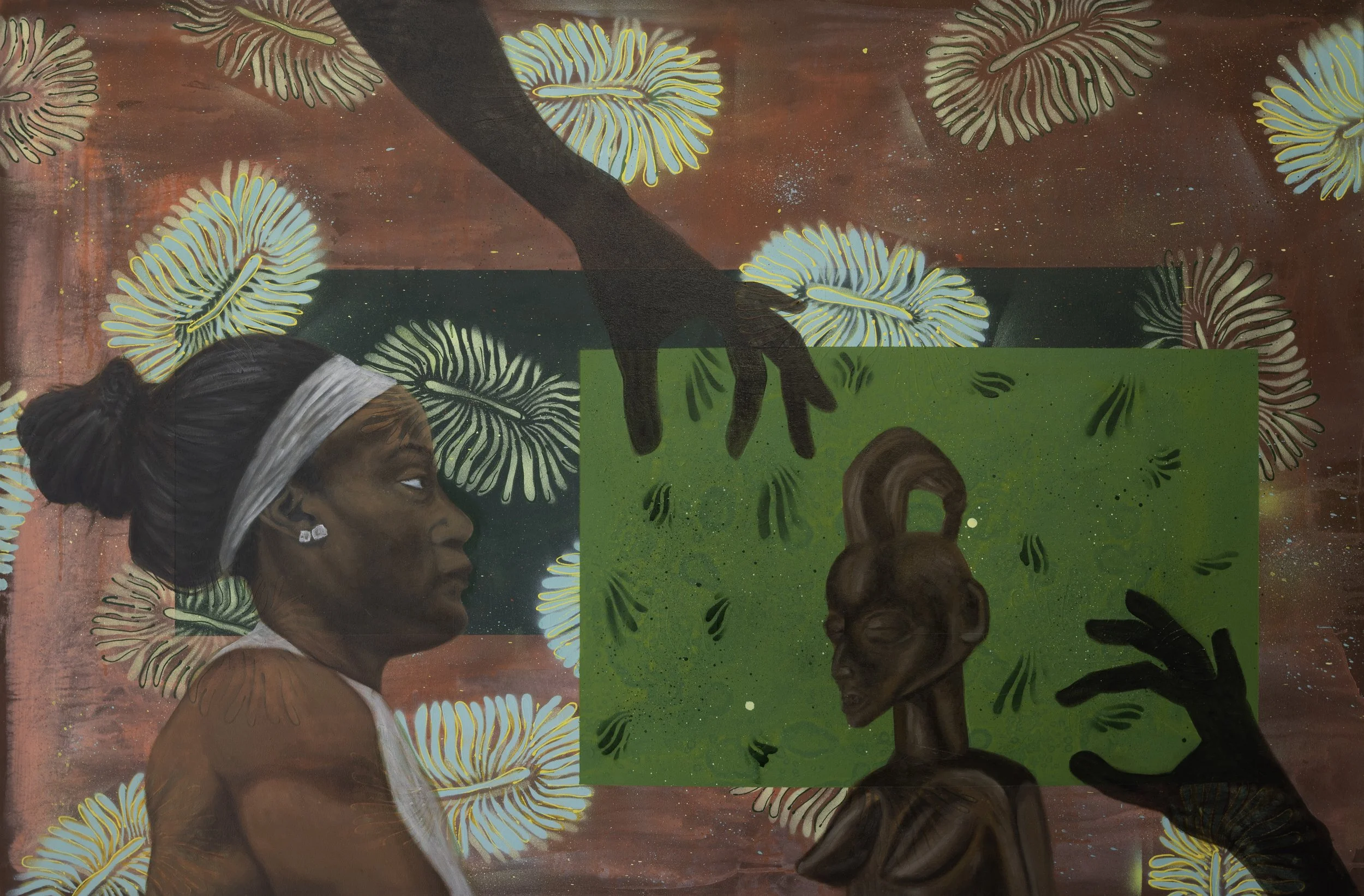 Shannon Bono, 'Chioma II', 2022 © the artist. Image courtesy OOF Gallery..jpeg