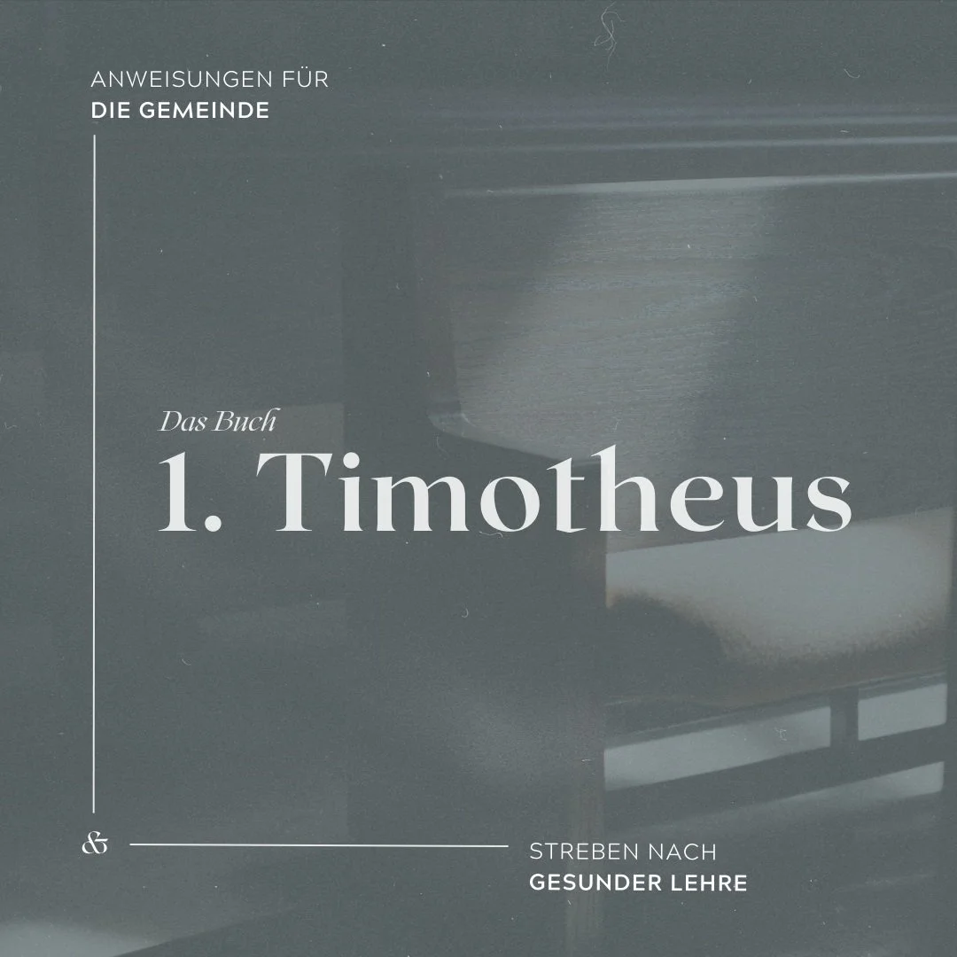 1. Timotheus 6,17-21 "Ich bin Christ und reich. Und jetzt?!" (Jonas Bültemann) 1. Timotheus 6,17-21 "Ich bin Christ und reich. Und jetzt?!" (Jonas Bültemann)
