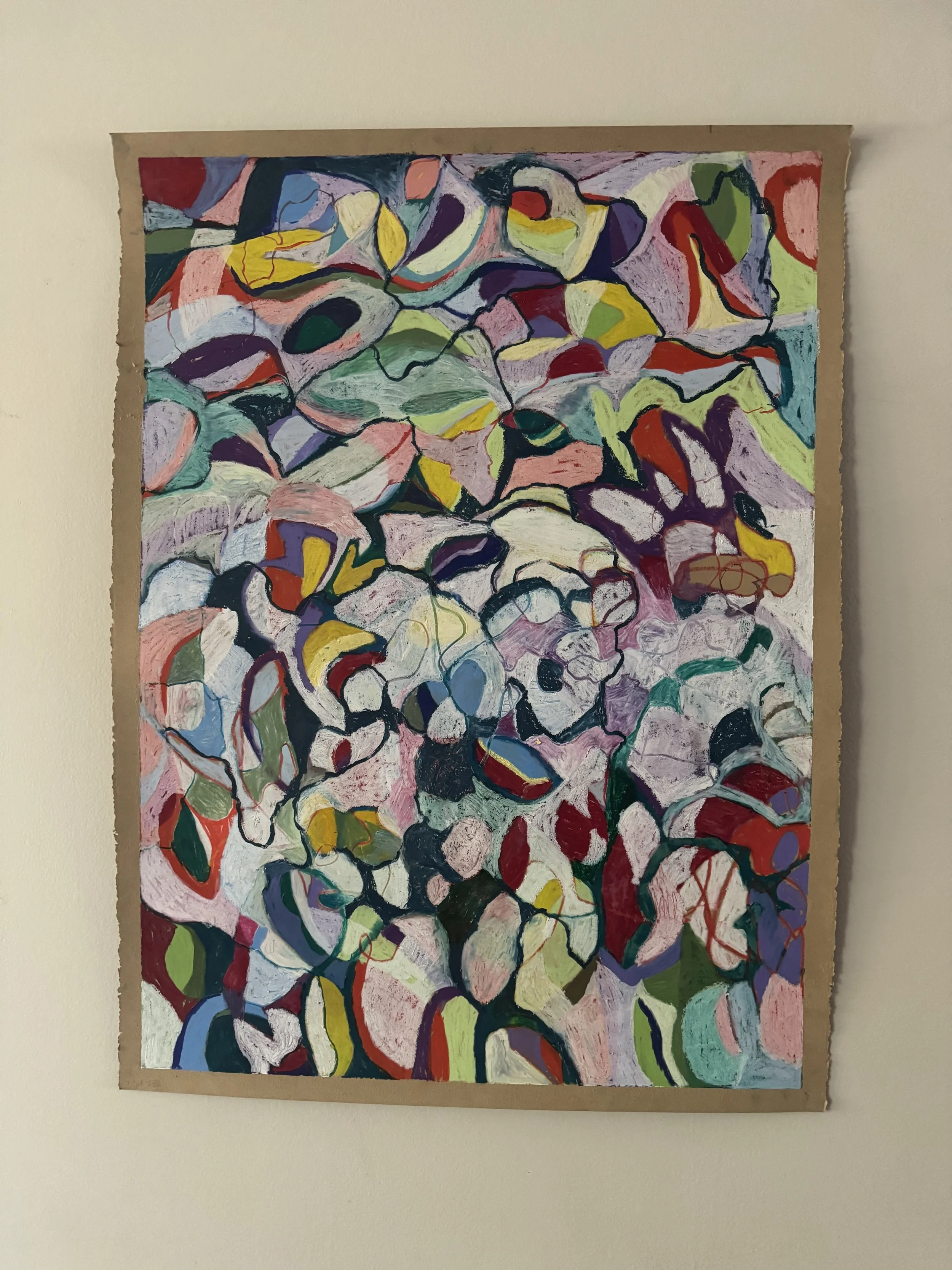 Untitled | Aquarelle Pastel and Oil Pastel on Paper | 2025