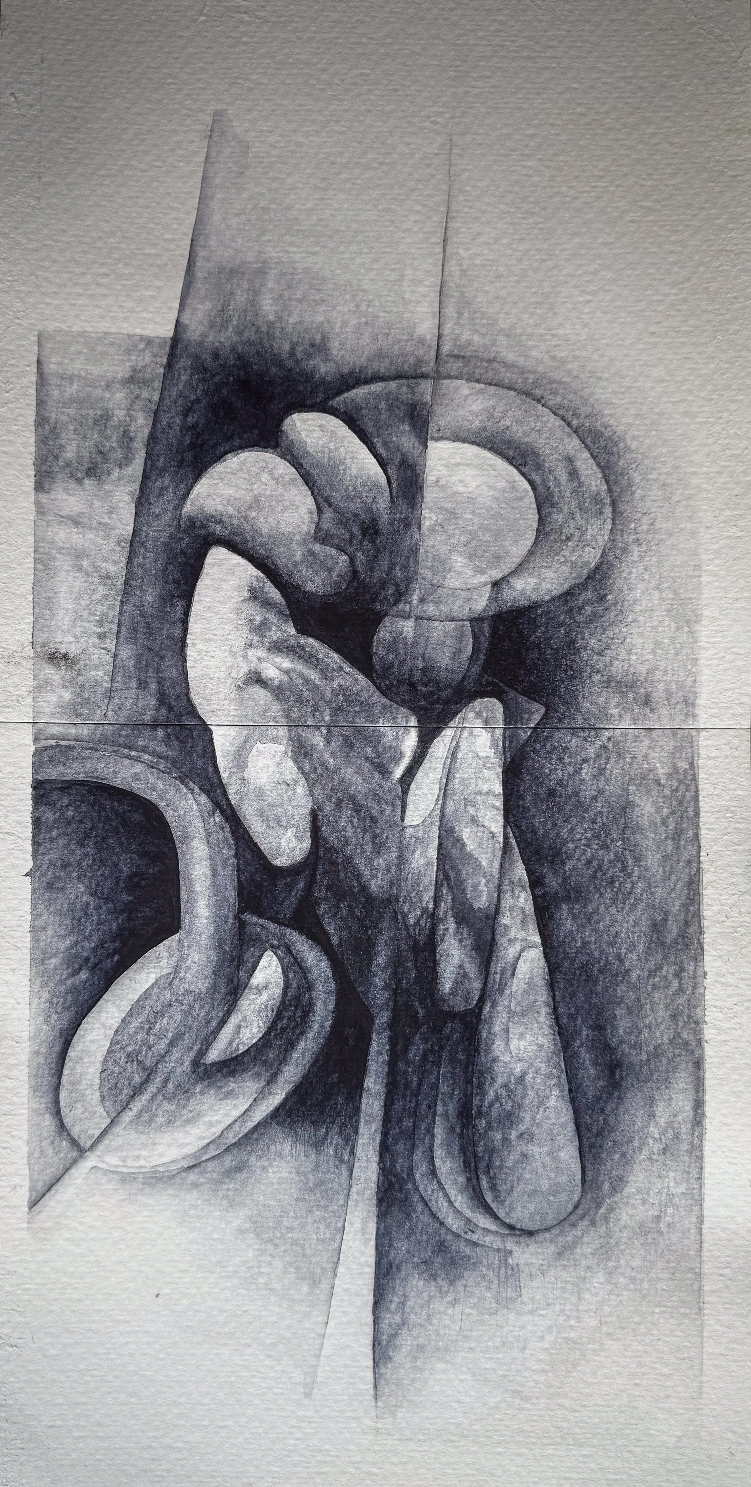 Crestfallen | Watercolors on Paper | 2025