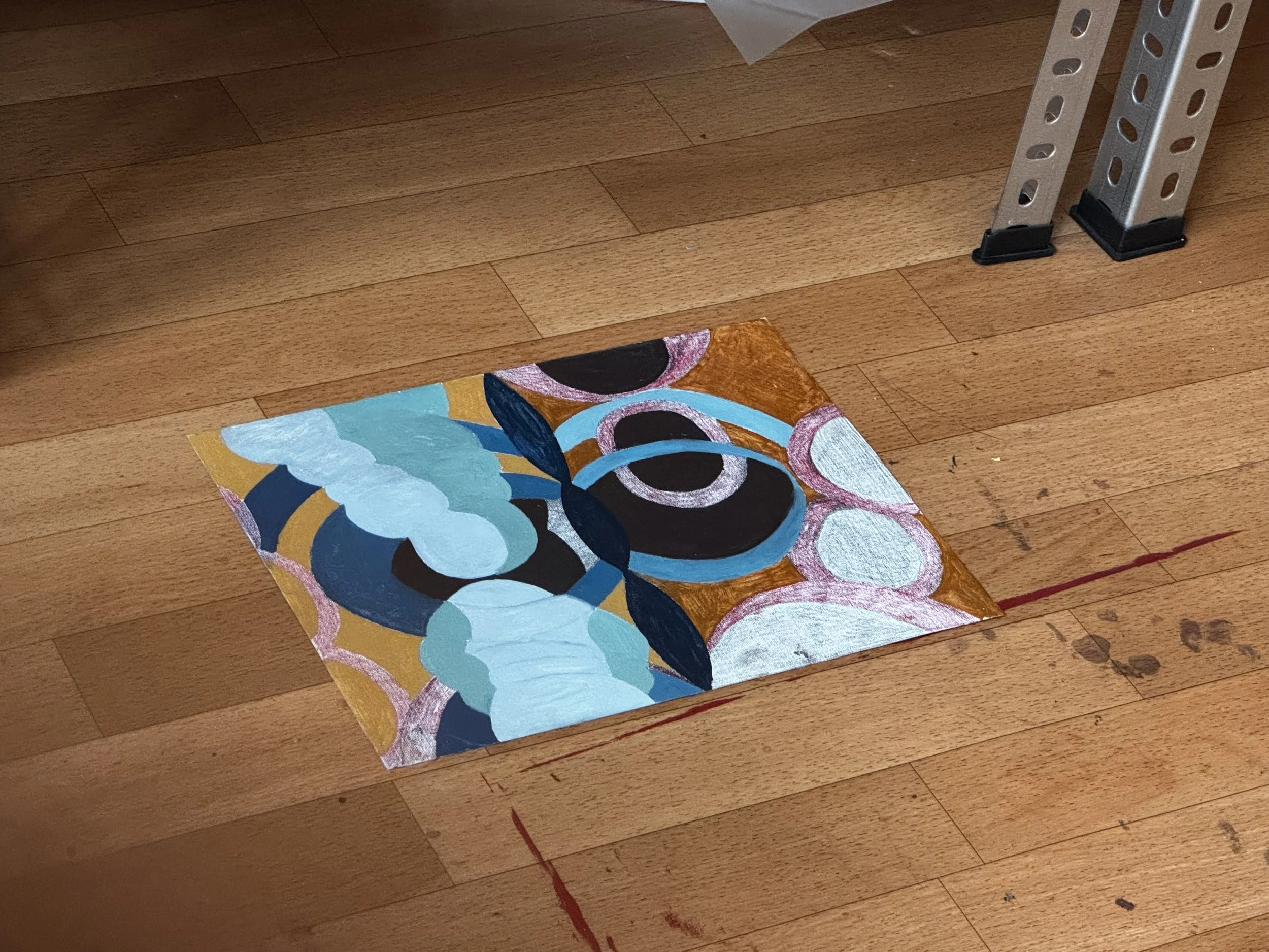 Geometric Study | Oil on Linen | 2026
