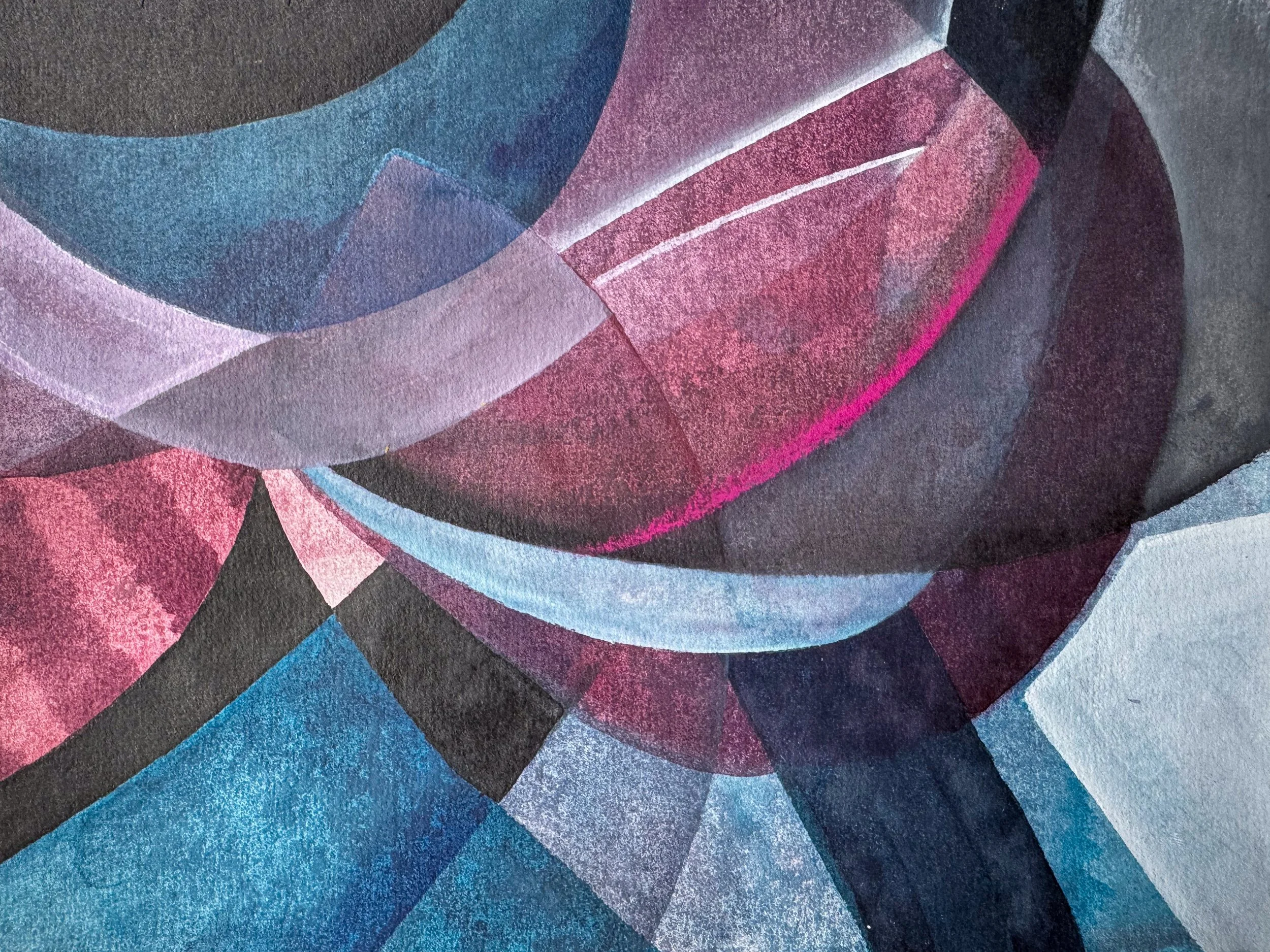 Untitled | Watercolor and Pastels on Paper | 2025