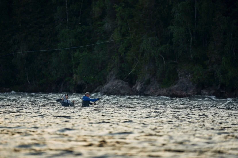 Wade deep and cast long