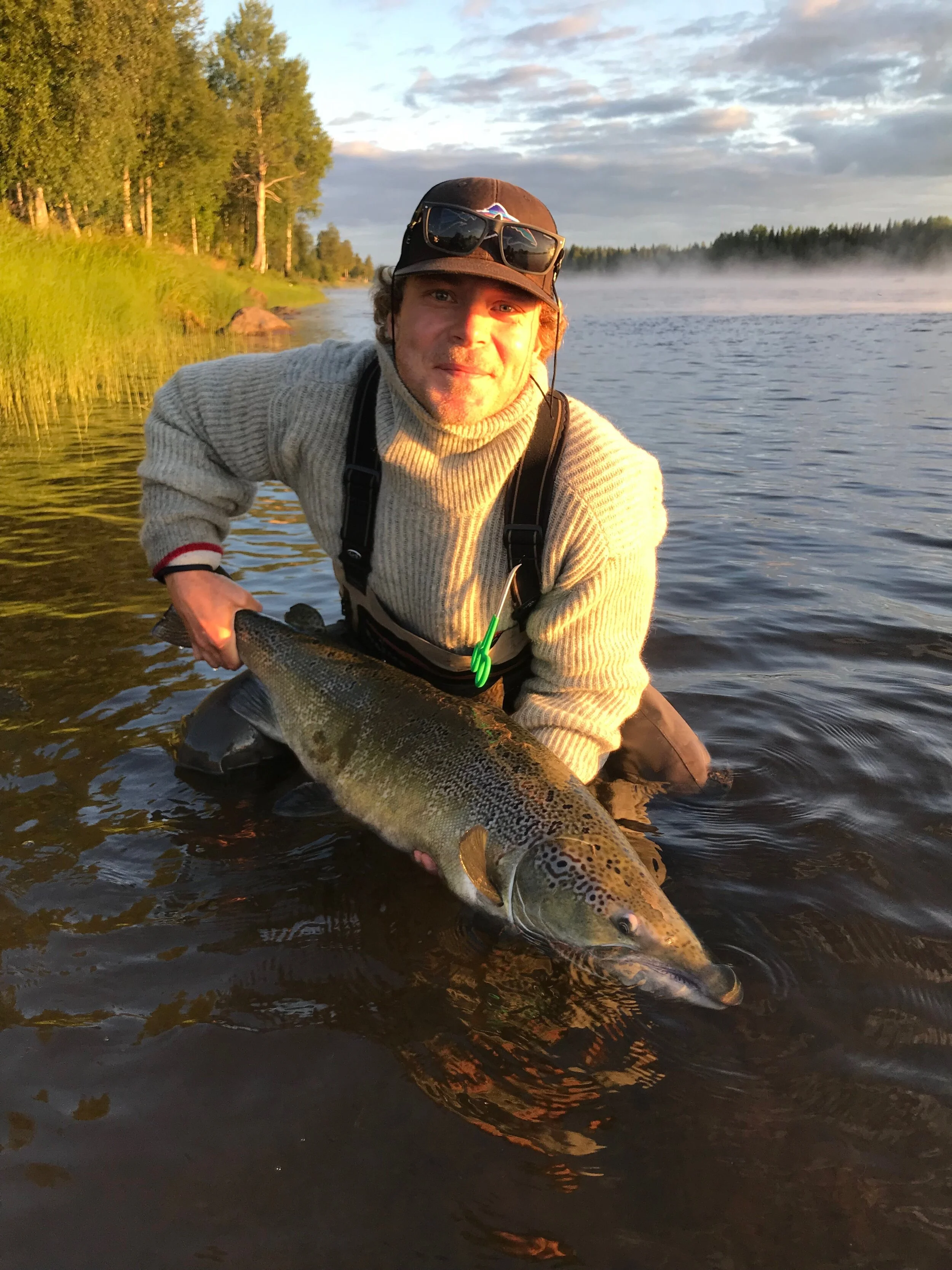 99cm & a happy fisherman