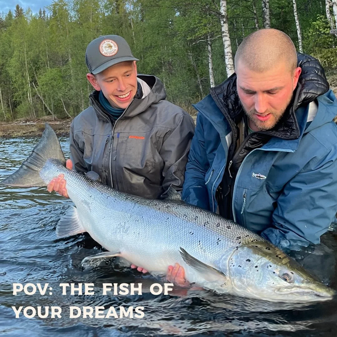 POV: Days you don&rsquo;t forget 

This day will always be special for Einer. 

With blood taste in his mouth he managed to land this massive fish a few years ago. 

This is why Kengis Bruk is a special place. 

These ones shows up once in a while. 
