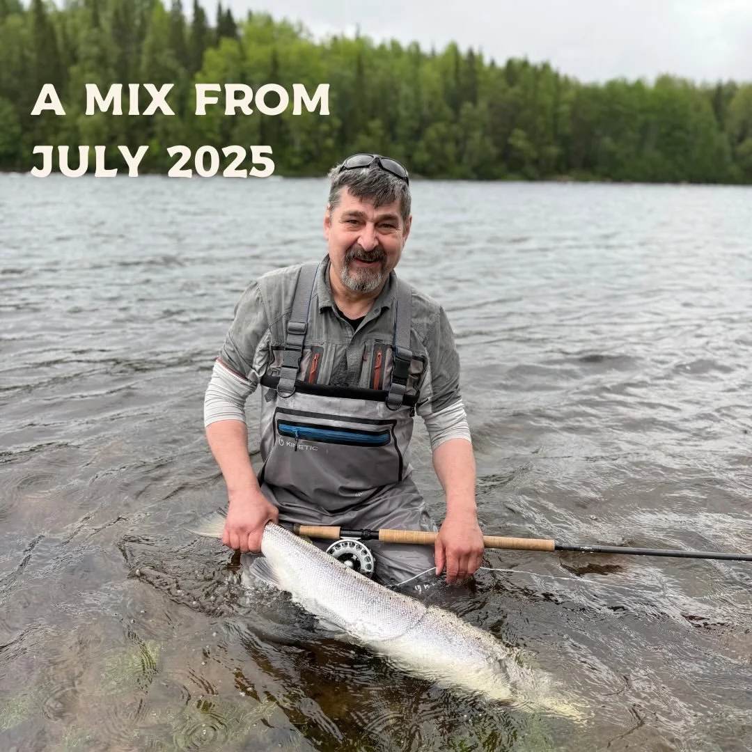 And then came July

We started out great. Fishing was still good and big smiles. 

As most other places summer comes once in a while. Water got warmer, and fishing was difficult, but we still managed to land a few and got in contact with quite many f