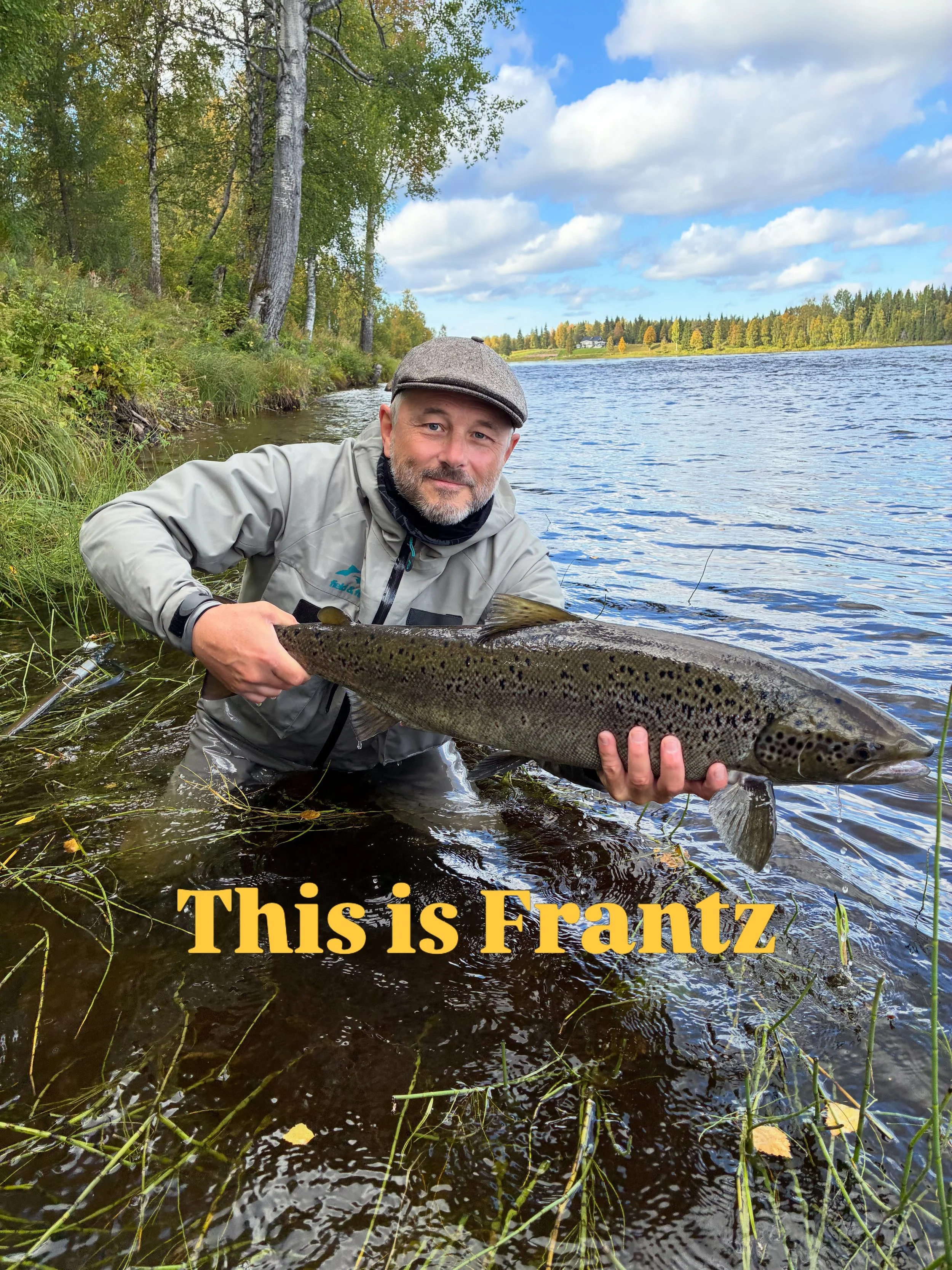Meet Frantz&hellip;&hellip;.

And read about why he is a good Baltic salmon fisher. 

#kengisfeeling #kengisbruk #balticsalmon #flyfishing