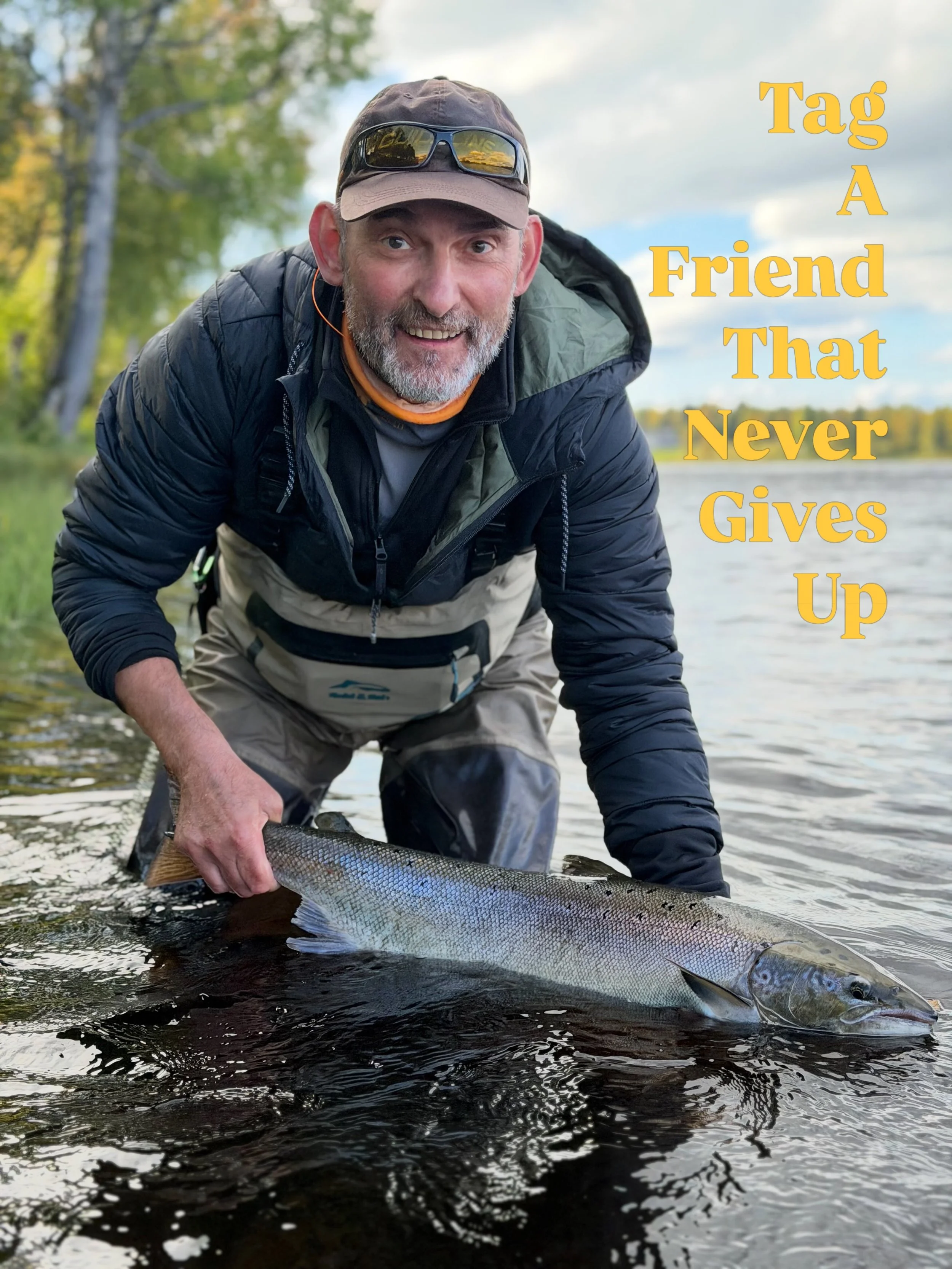 Tag a friend that never gives up 👇🏻 

We have known Pascal for years now and one thing is for sure: He never gives up. 

That&rsquo;s why he end the last week of the season with a big smile and fantastic fishing 

That makes a Baltic salmon fisher.