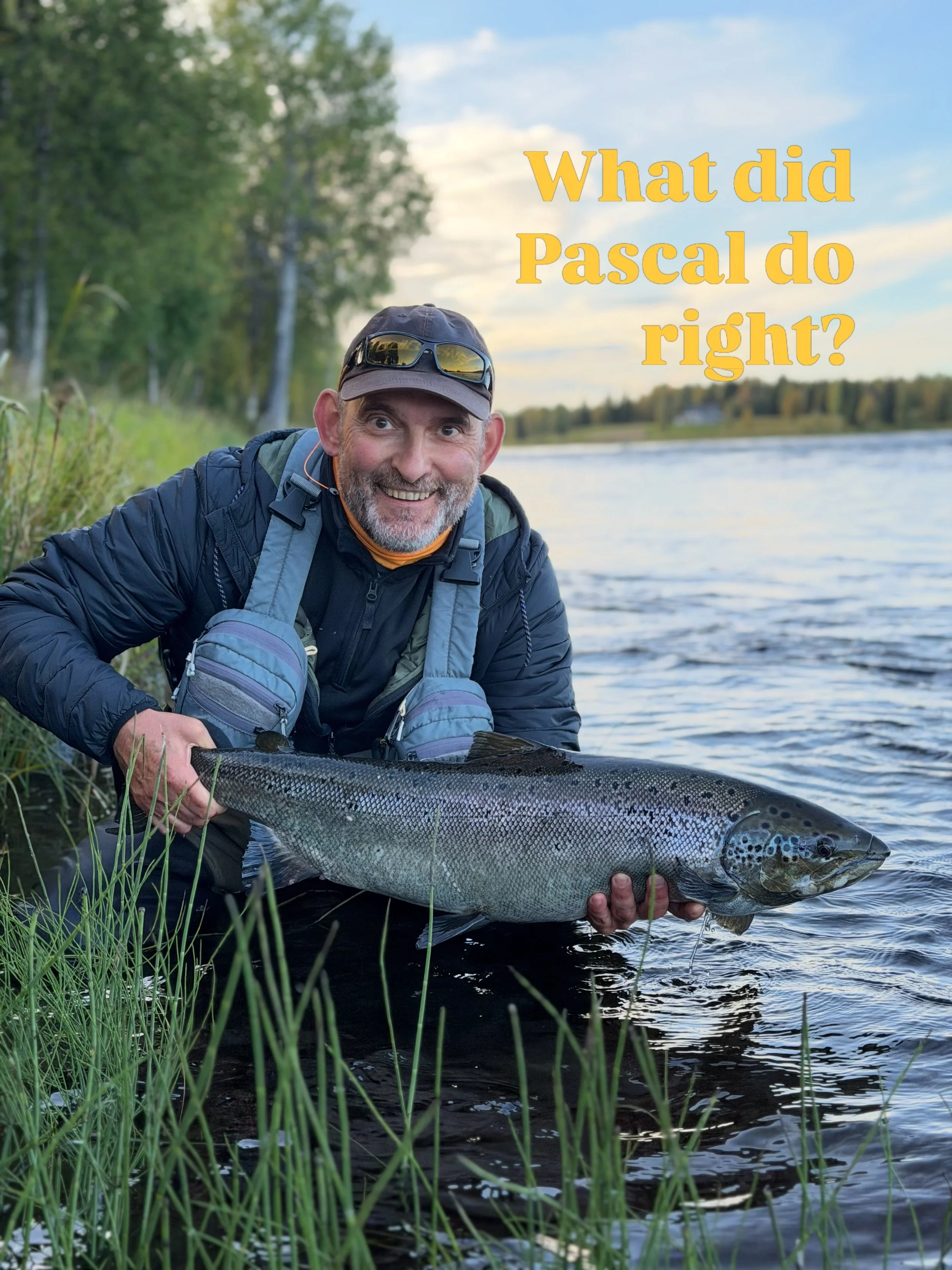 What did Pascal do right? 

Slide to find the answer

#kengisfeeling #kengisbruk #balticsalmon #flyfishing 

1st - He started out loosing a few fish, but did not give up and trusted his setup and kept on going. 

#kengisfeeling #kengisbruk #balticsal