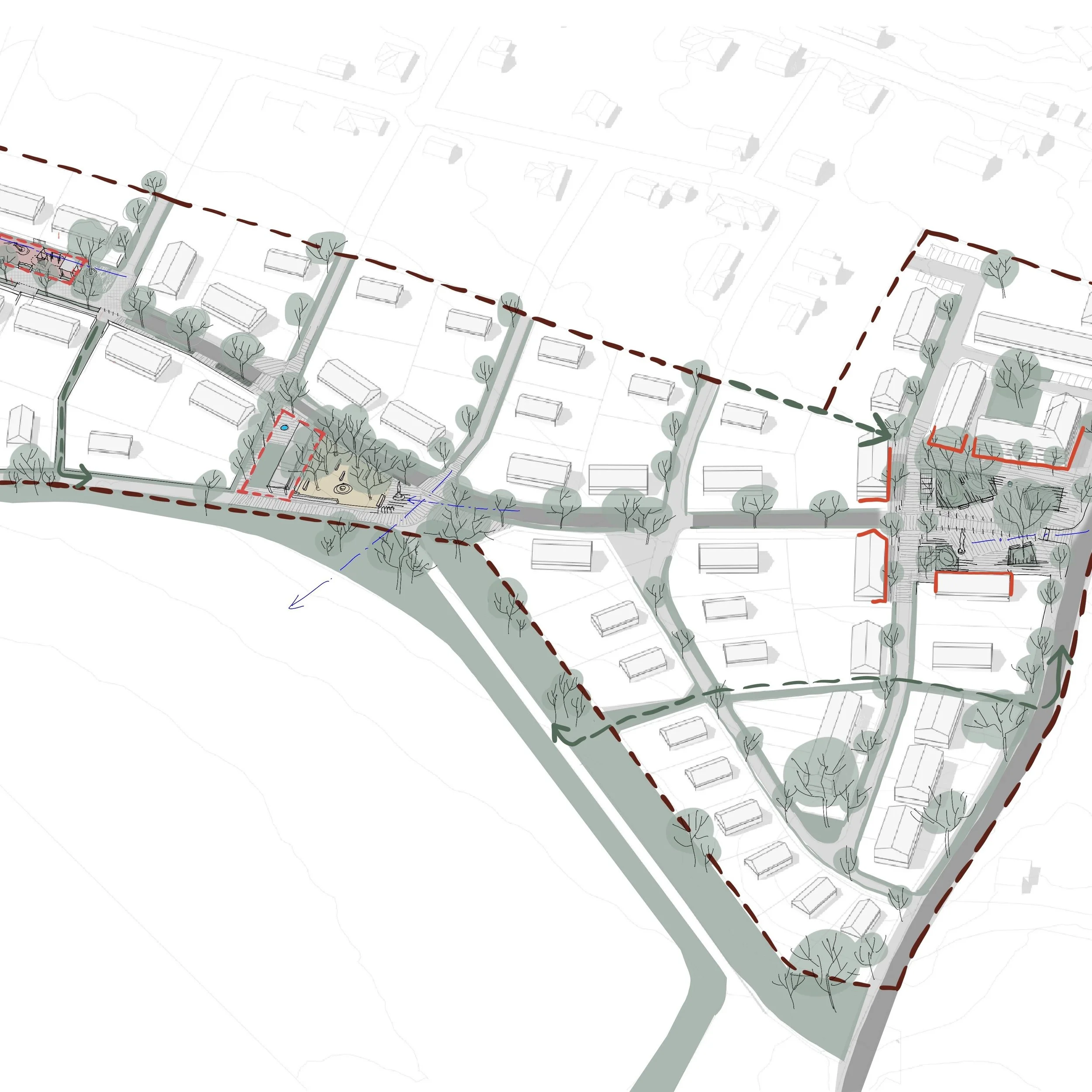 ÚZEMNÍ STUDIE OBCE STŘEDOKLUKY, DEVATERKY