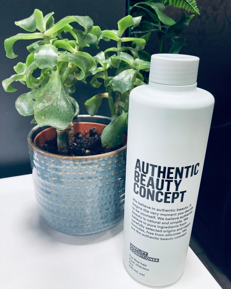 Authentic Beauty Concept Amplify Conditioner 
-The Amplify conditioner is an ethical conditioner for fine hair 
-It has a gel-like consistency that boosts body and volume whilst also rehydrating
-It can be used as a regular conditioner or as a leave 