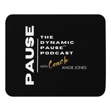 The Dynamic Pause Podcast Mouse Pad