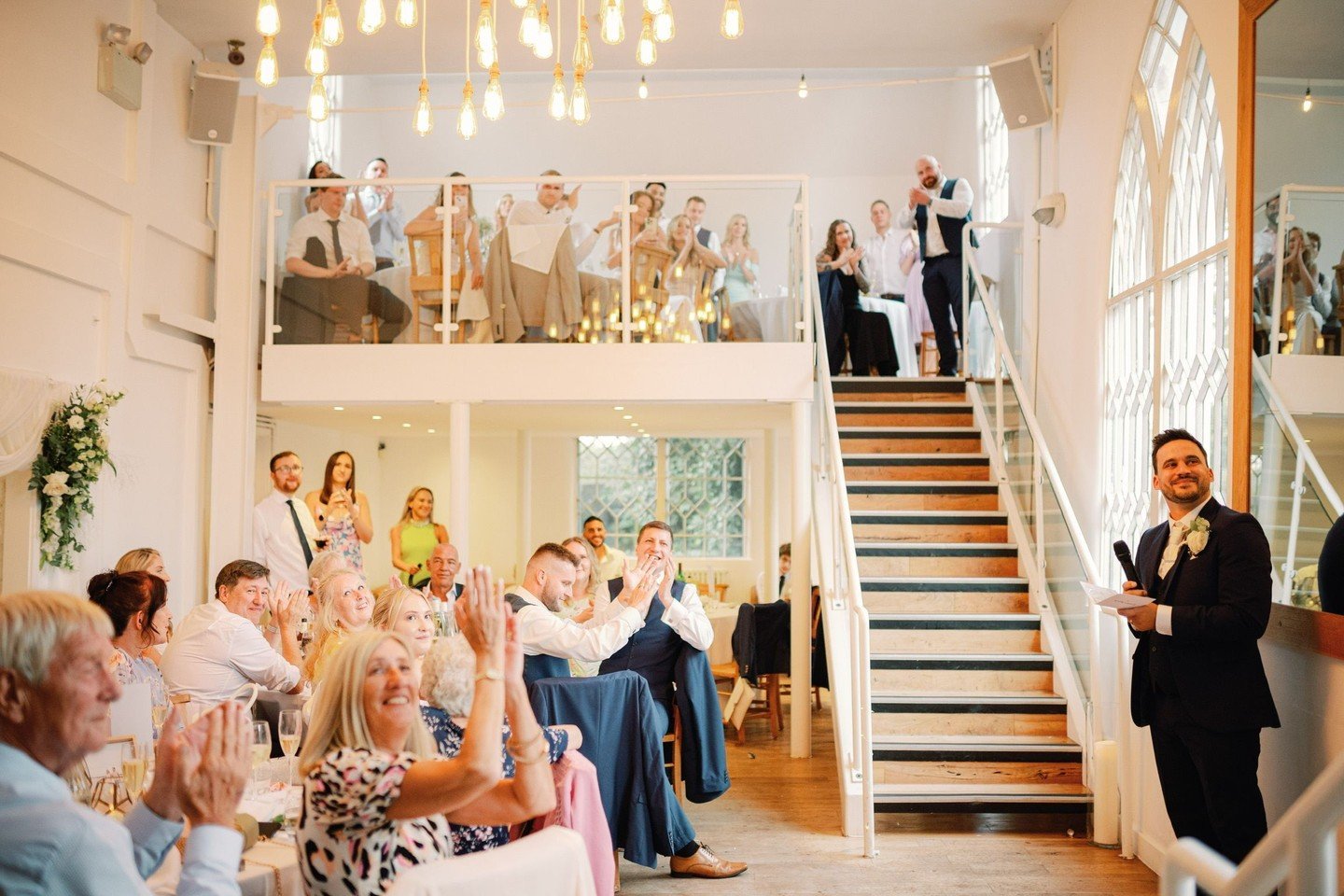 Speeches are always guaranteed to bring the laughs! 

We are finding more and more couples are choosing to mix it up and have joint speeches, keep them short or ditch them all together! 

But, whatever you think, they definitely  do bring the vibe! L