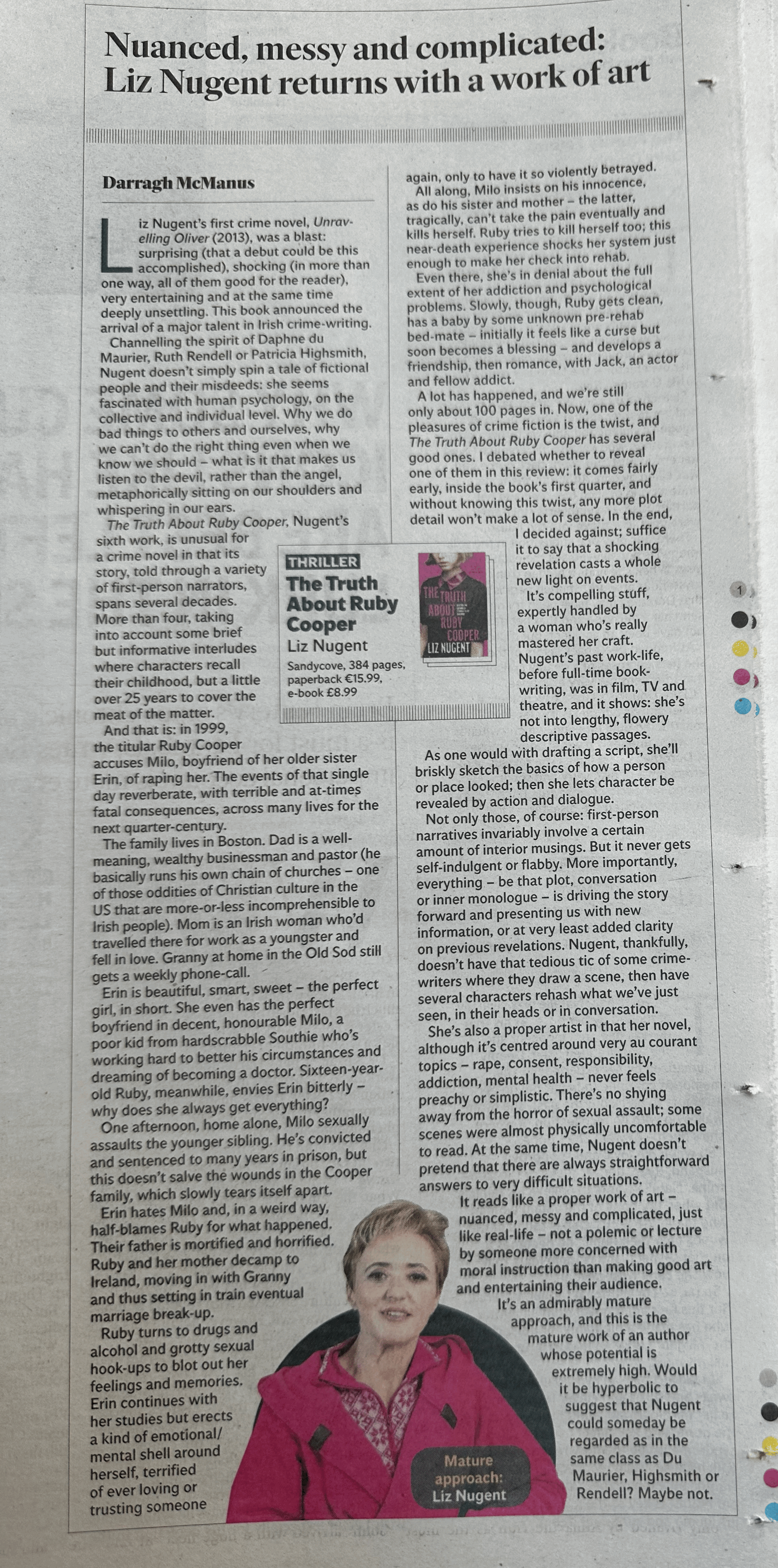 Irish Independent review ‘Ruby’