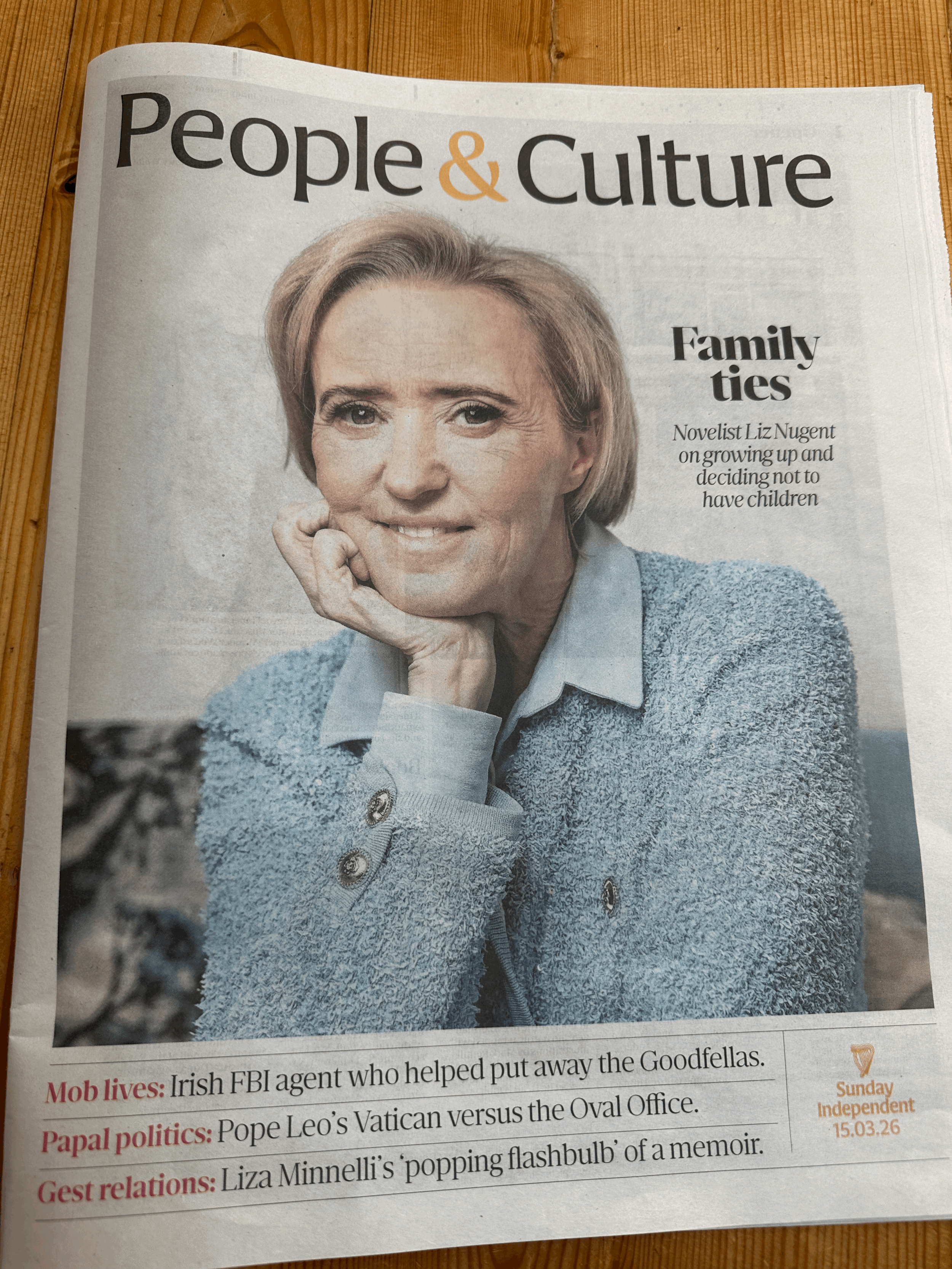 Sunday Independent article