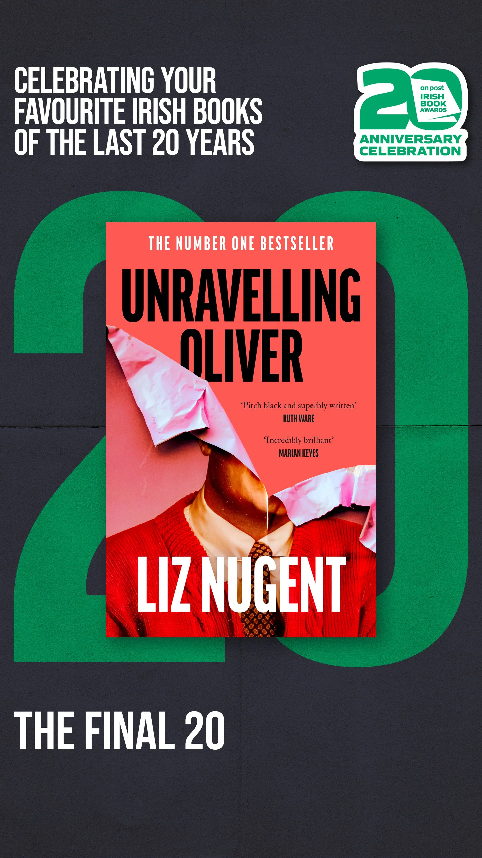 Unravelling Oliver featured in Top 20 