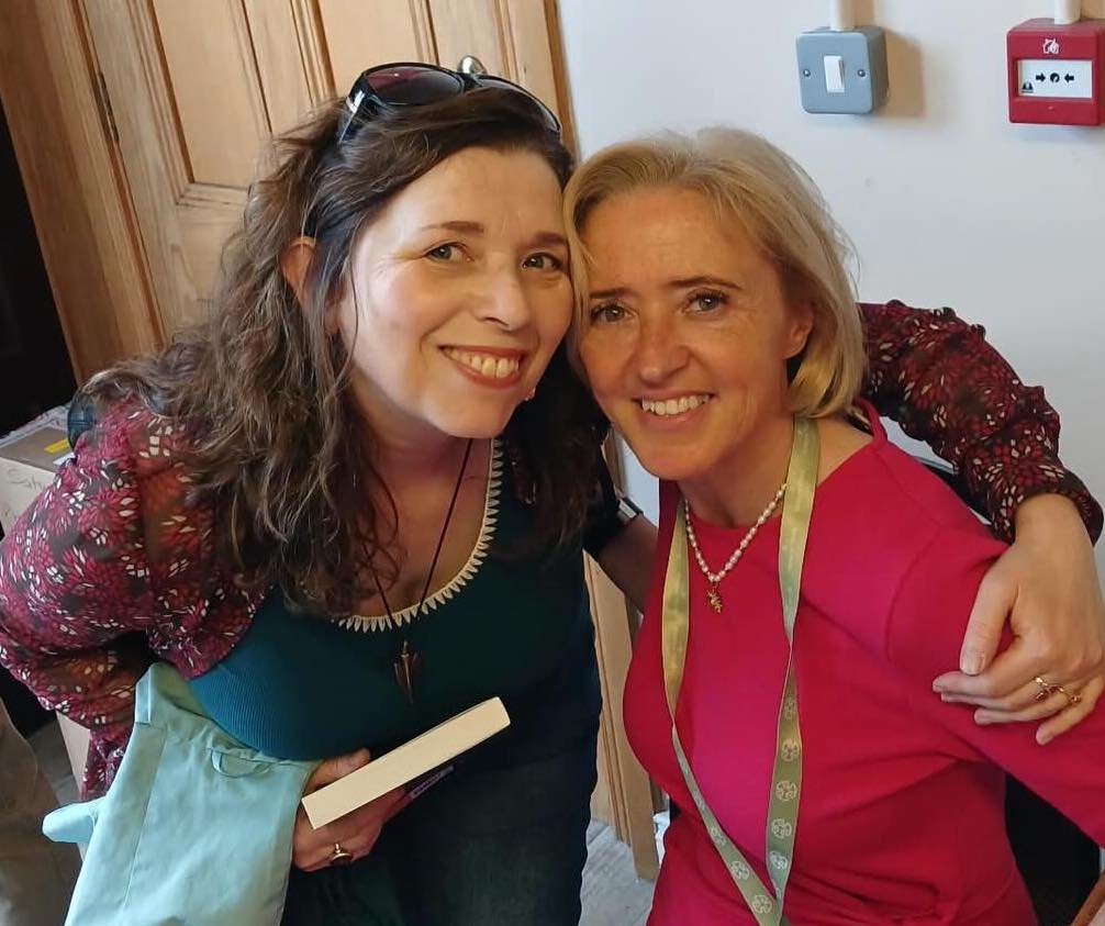 After the Listowel event with Noelle Harrison AKA Anya Bergman