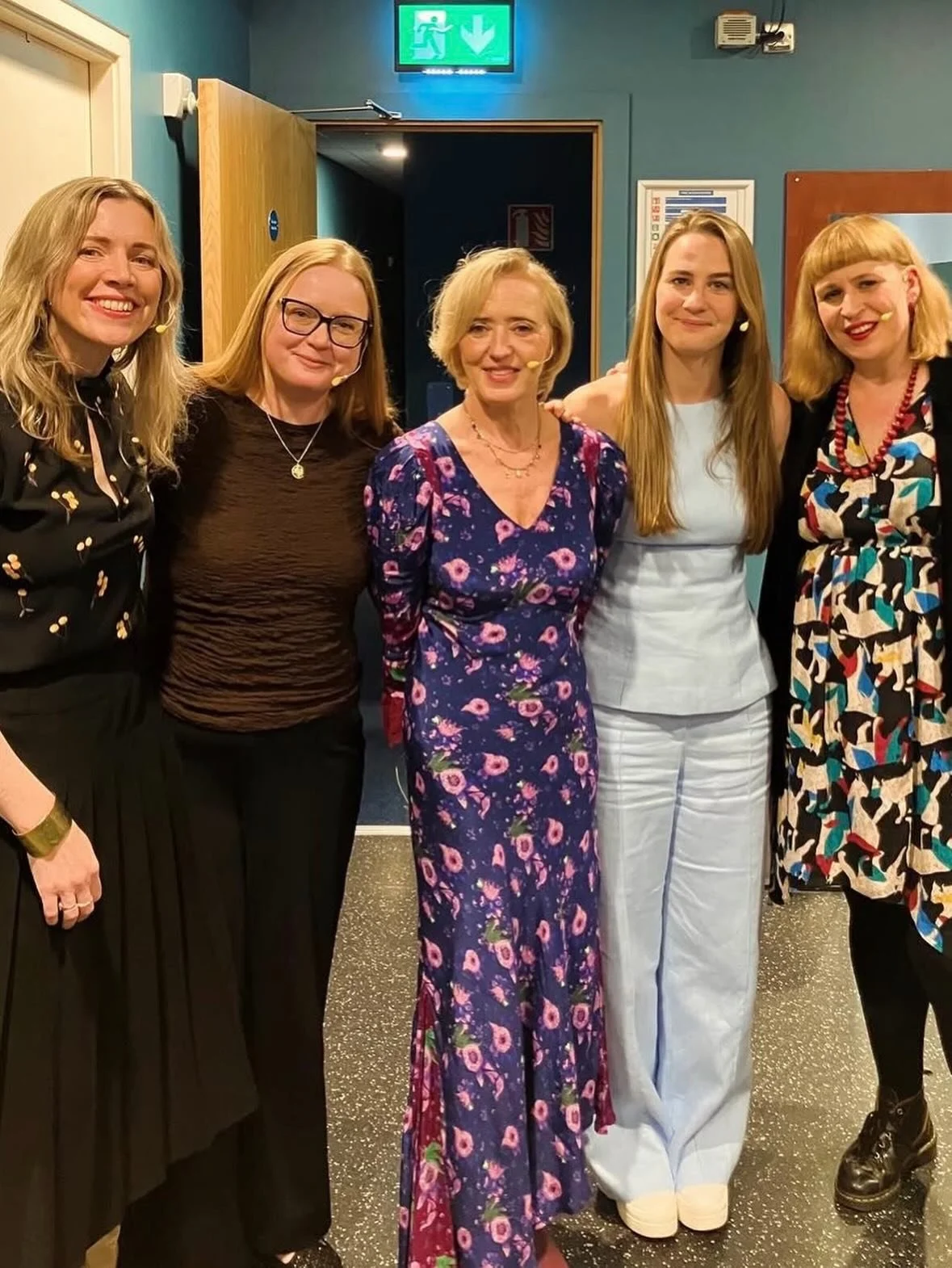 Nadine O'Regan, Jen Bray, Liz, Louise Nealon & Jan Carson