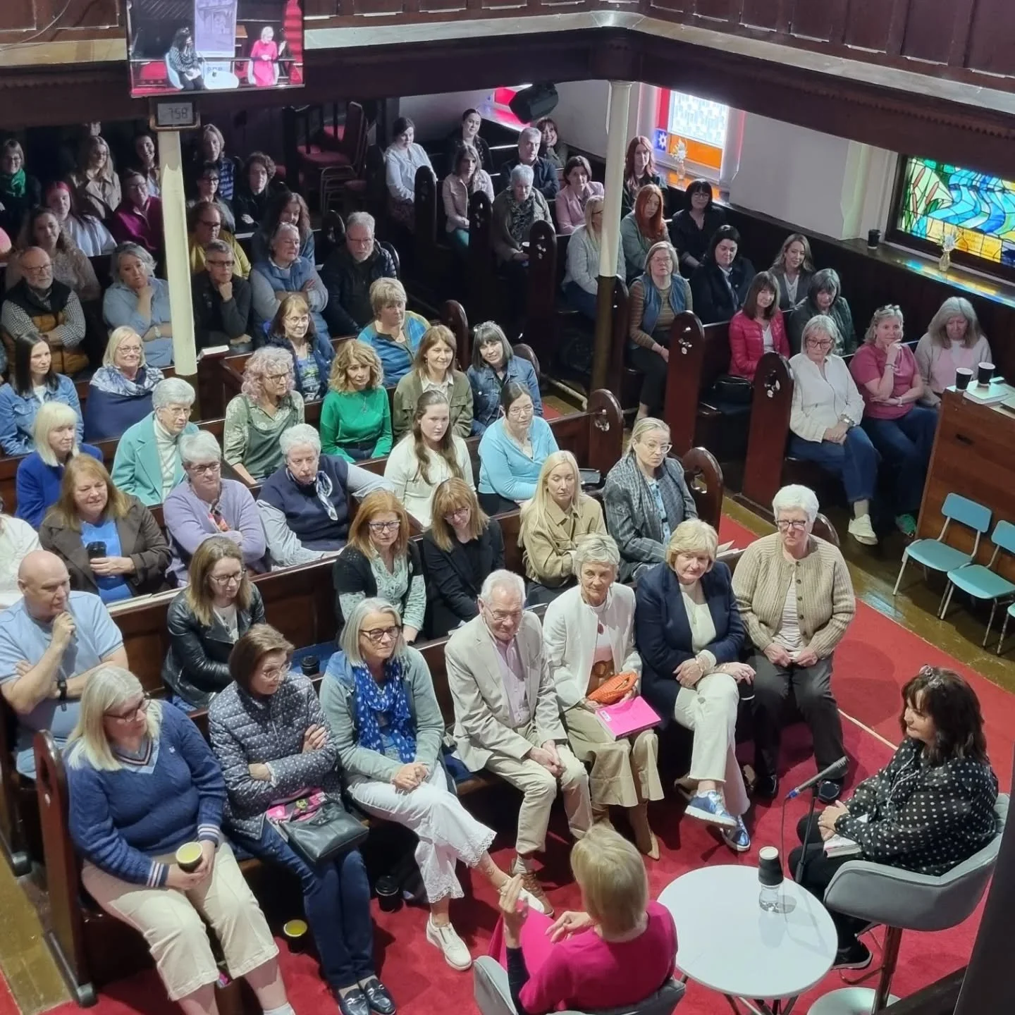 A packed house in Dromore Methodist Church, Co. Down